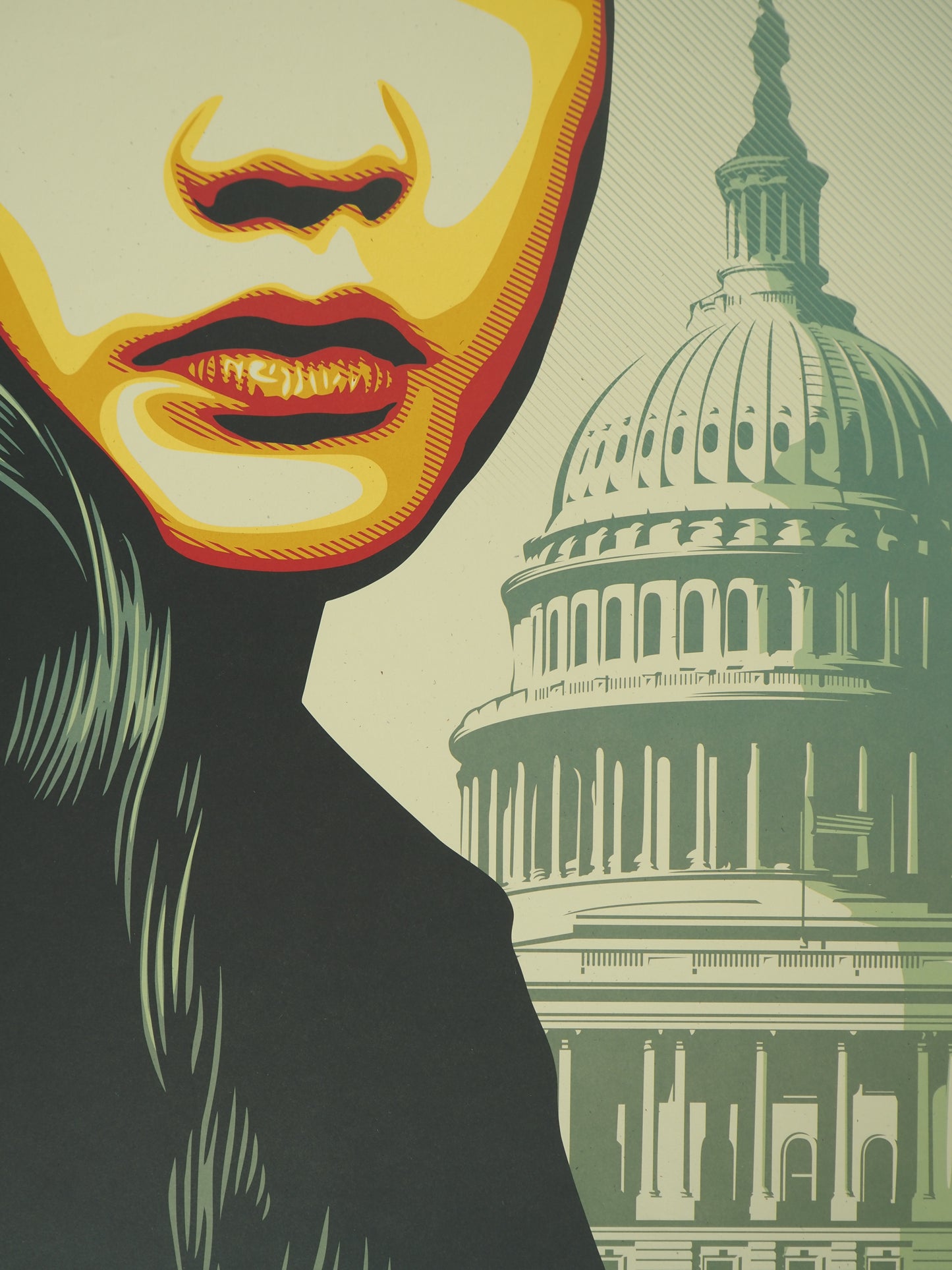 Shepard FAIREY (OBEY) : We the future (Rise to rewrite the law) - Lithographie signée