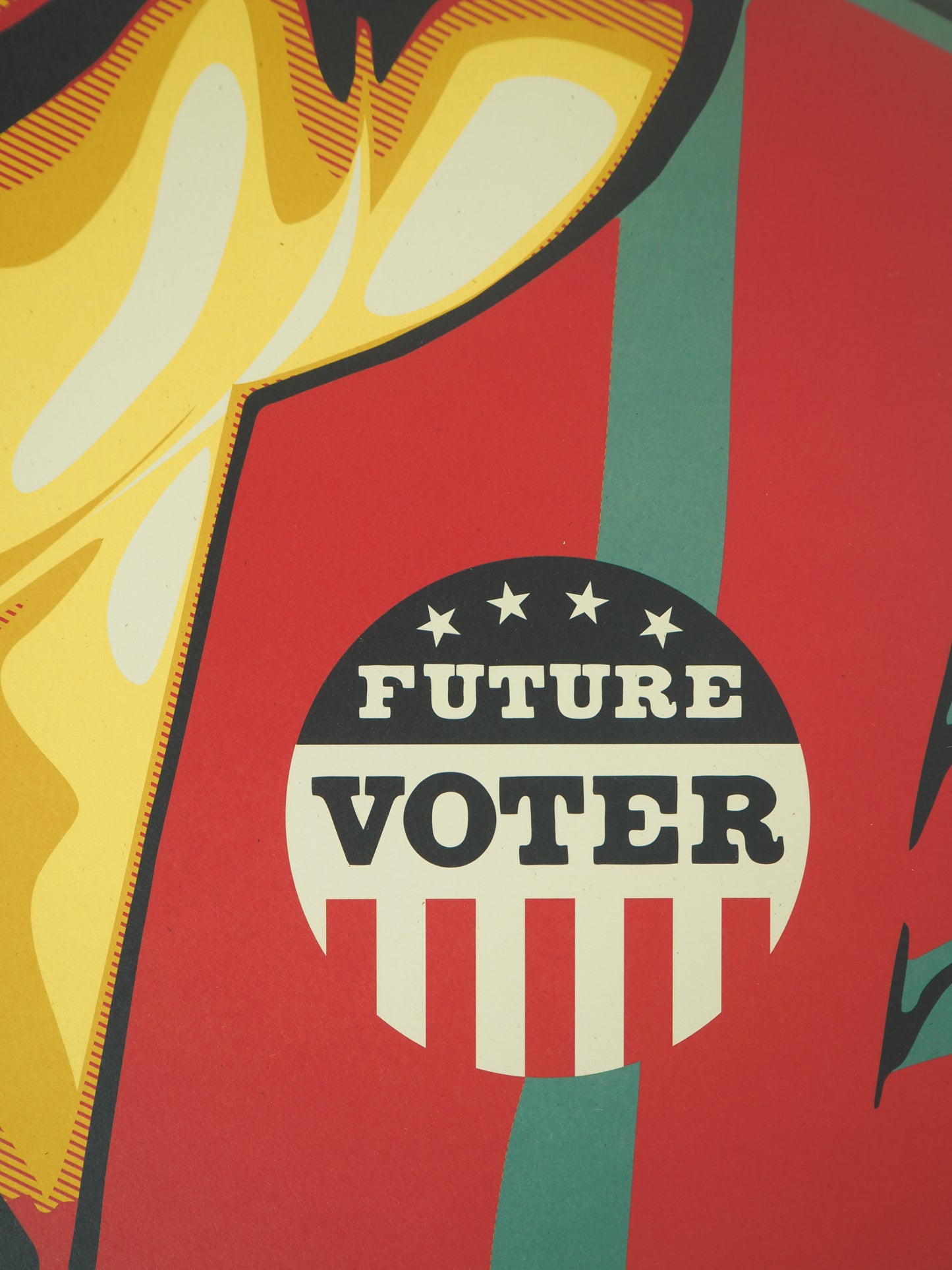 Shepard FAIREY (OBEY) : We the future (Power to the polls) - Lithographie signée