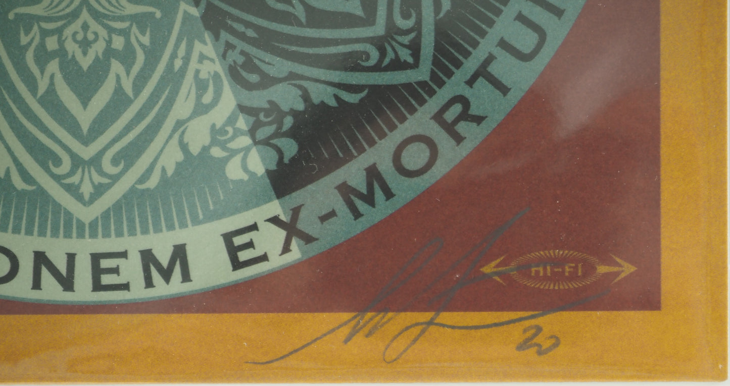 Shepard FAIREY (OBEY) : Noise - Ressurectionem ex-mortuis - Vinyle signé