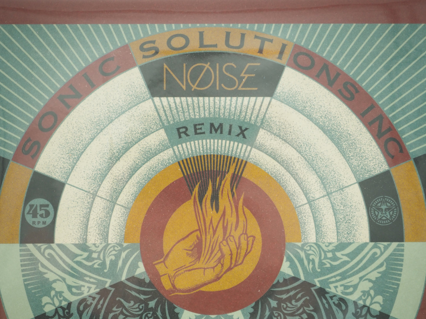 Shepard FAIREY (OBEY) : Noise - Ressurectionem ex-mortuis - Vinyle signé