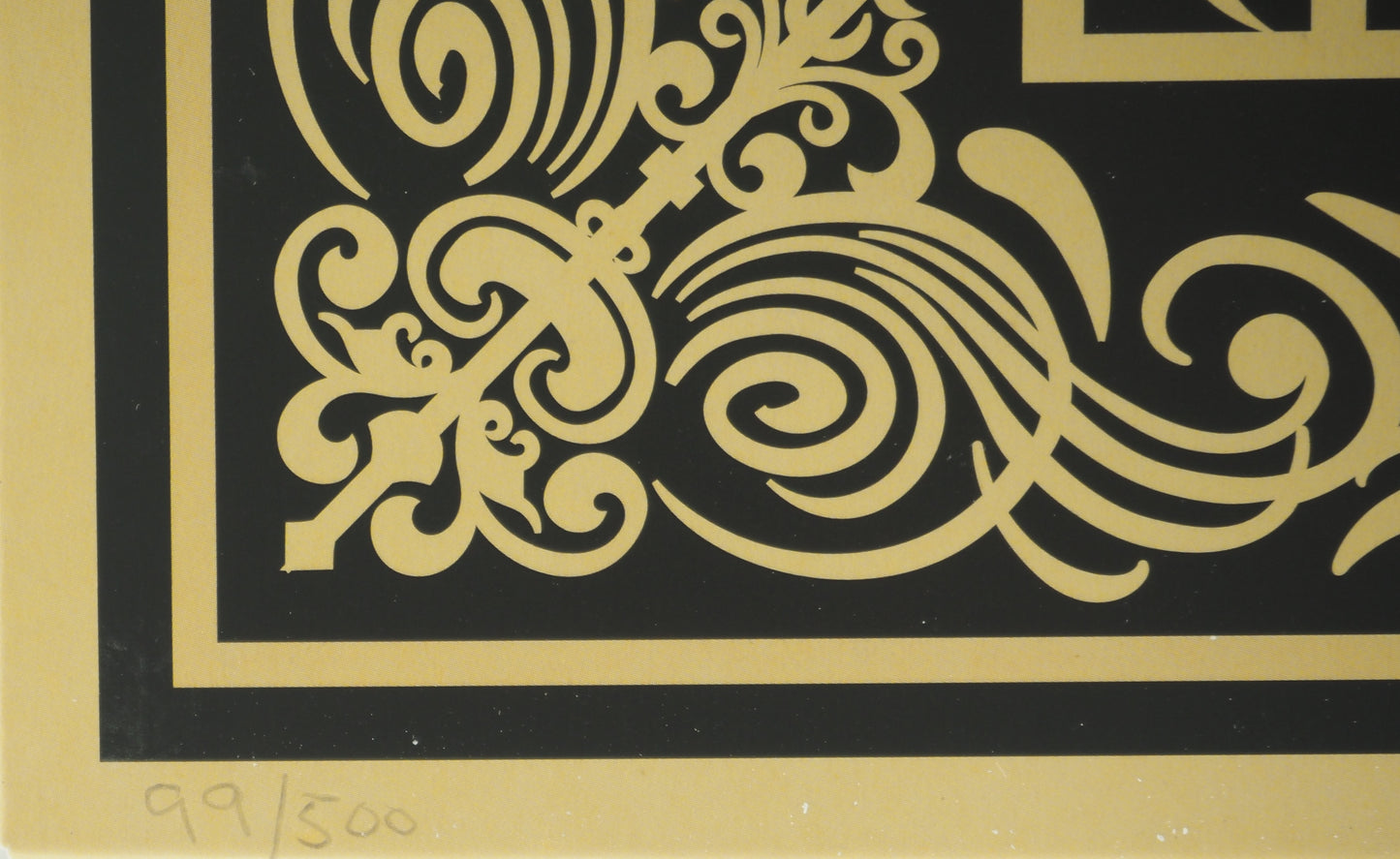 Shepard FAIREY (OBEY) : Mea culpa - Vinyle signé