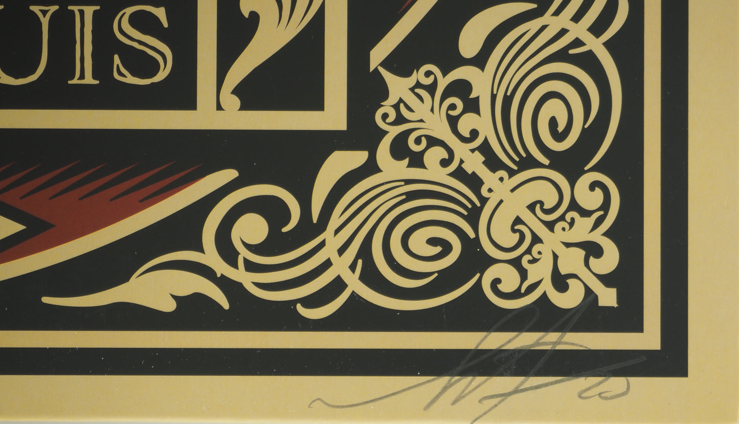 Shepard FAIREY (OBEY) : Resurrectionem ex-mortuis - Vinyle signé