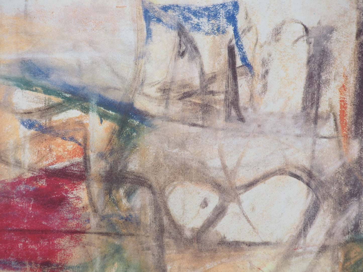 Willem DE KOONING : Paysage sauvage - Lithographie signée