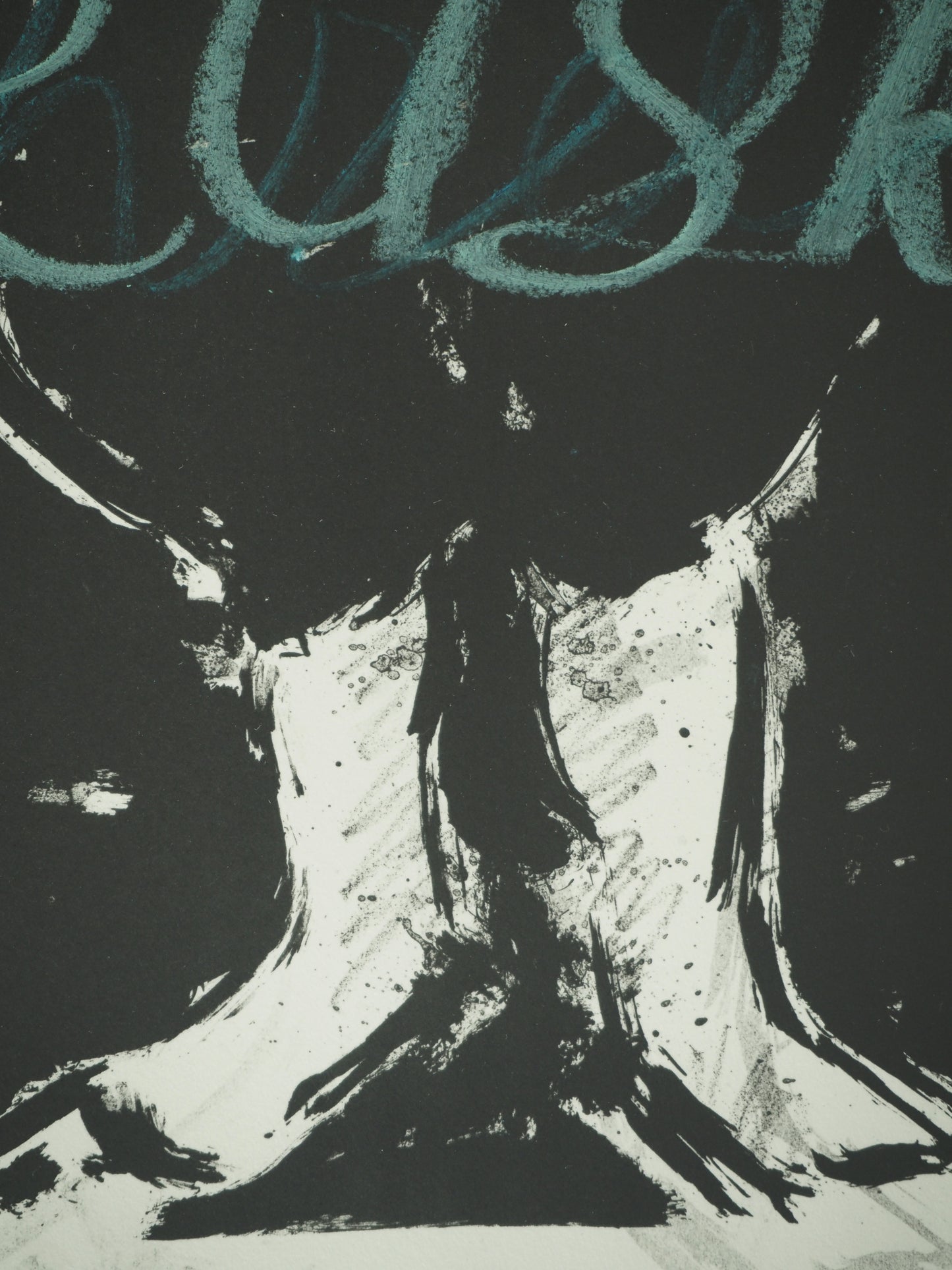Roger CRUSAT : Le dernier numéro du clown - Lithographie originale signée