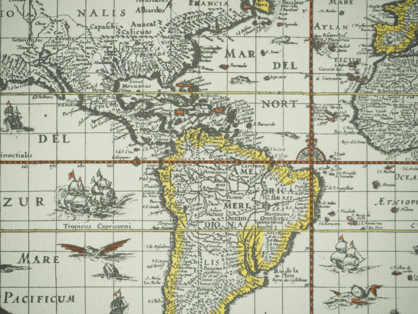 Willem Janszoon BLAEU : Planisphère