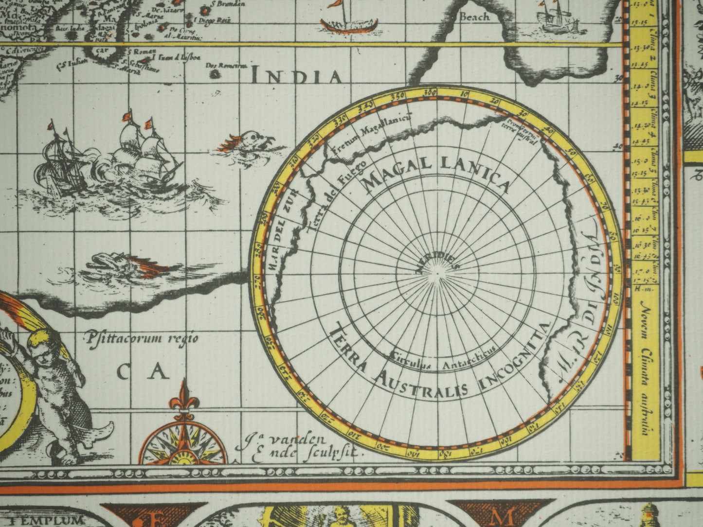Willem Janszoon BLAEU : Planisphère