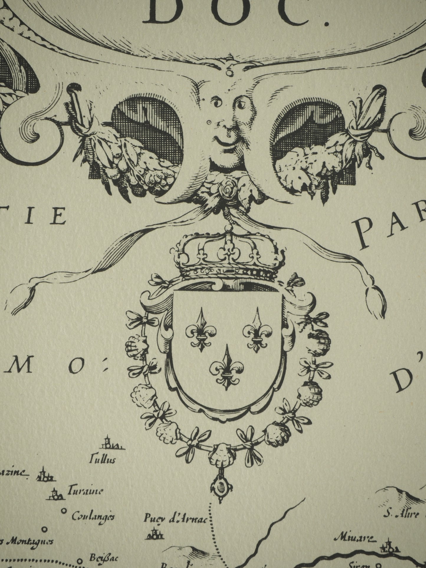 Hendrik HONDIUS : Carte du Languedoc