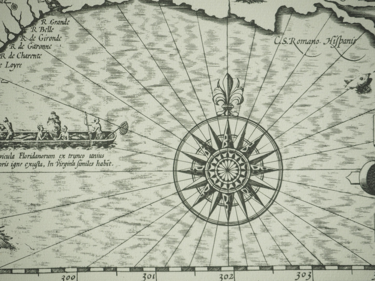 MERCATOR (Michael) & HONDIUS (Jodocus) : Carte de la Virginie et de la Floride