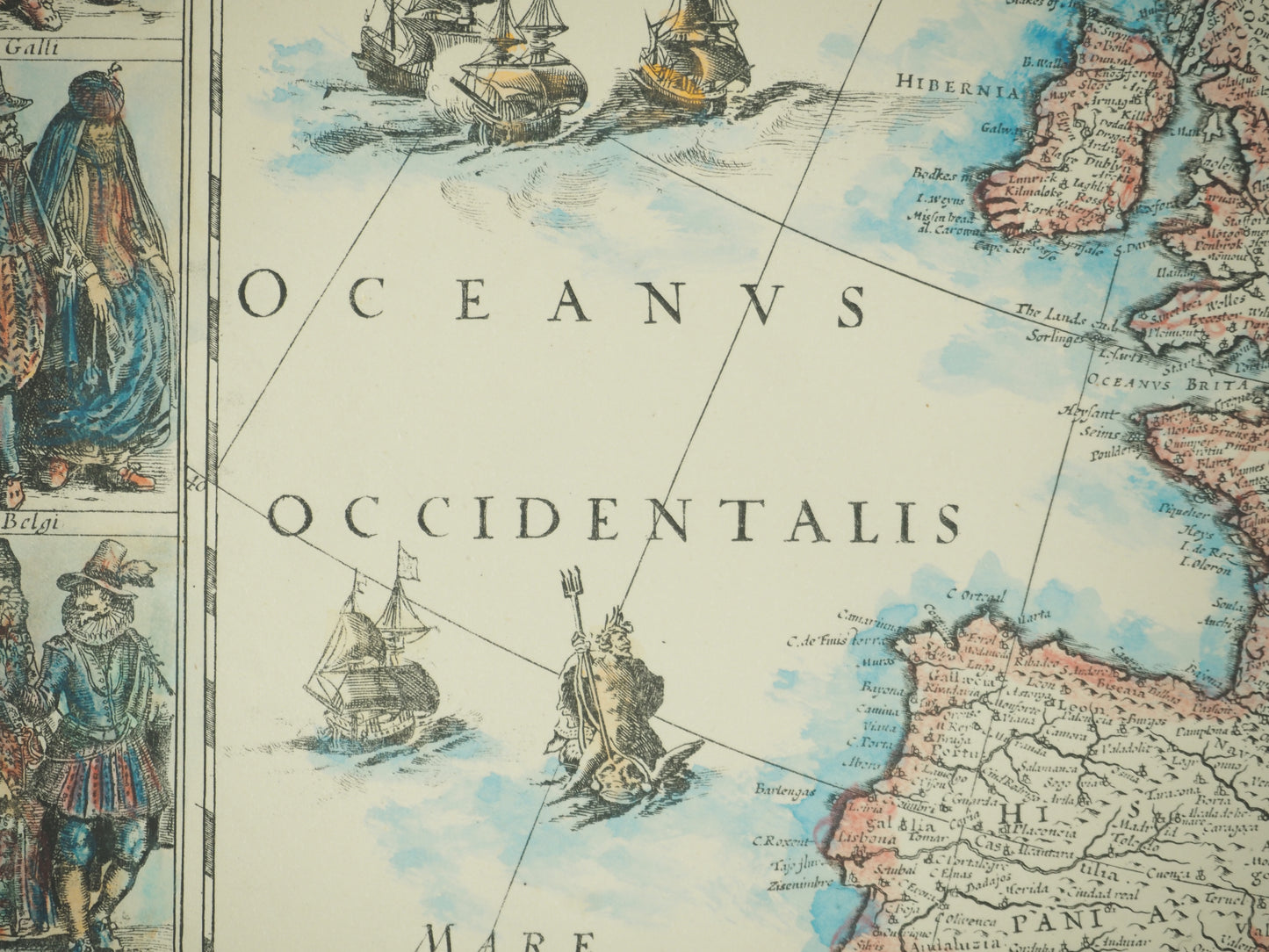 Willem Janszoon BLAEU : Carte de l'Europe