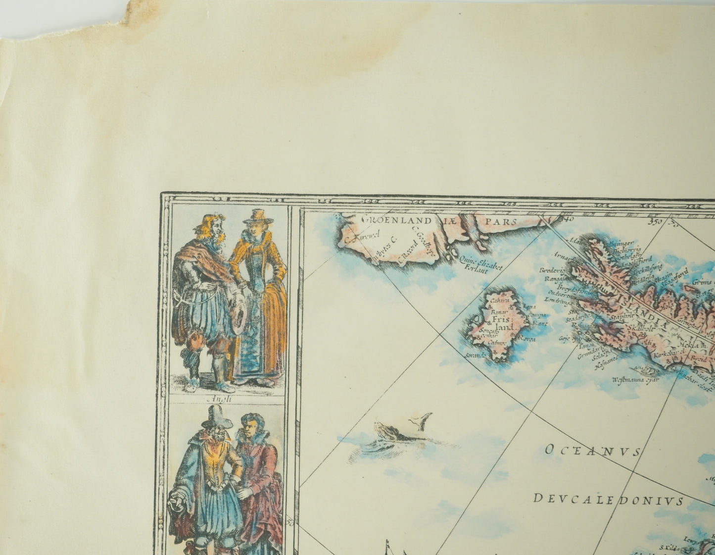 Willem Janszoon BLAEU : Carte de l'Europe