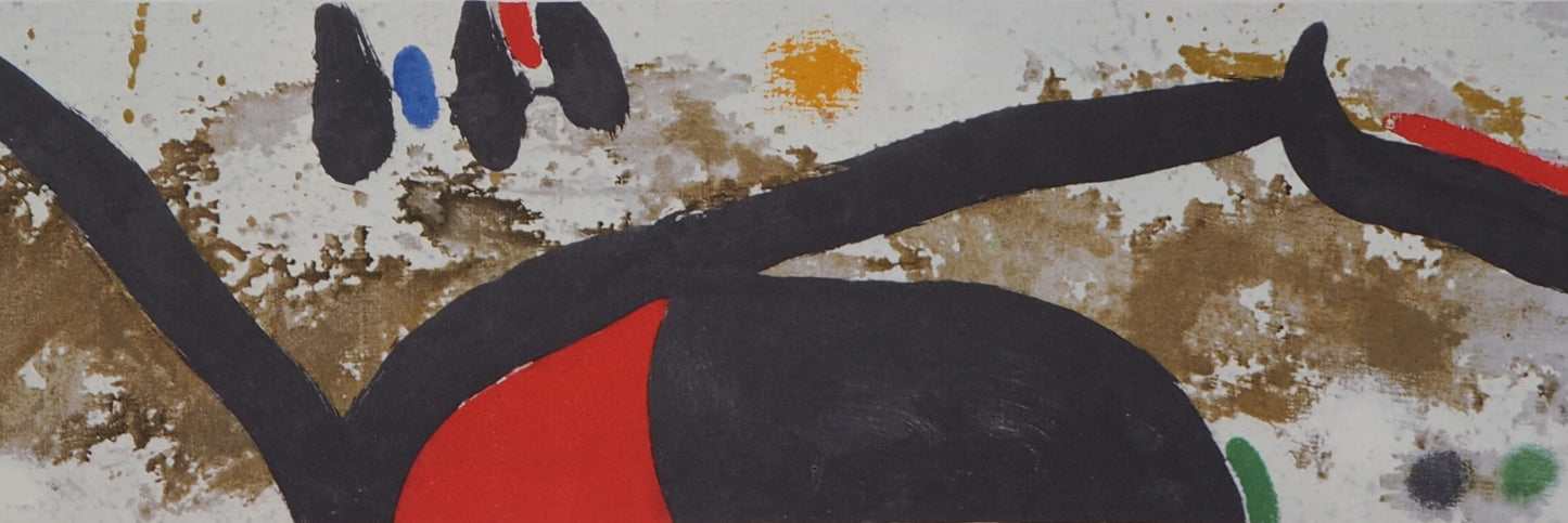 Joan MIRO: Surrealist Birds - Signed lithograph