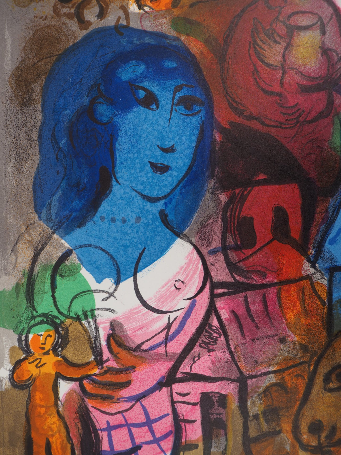 Marc CHAGALL : Intimité - Lithographie originale