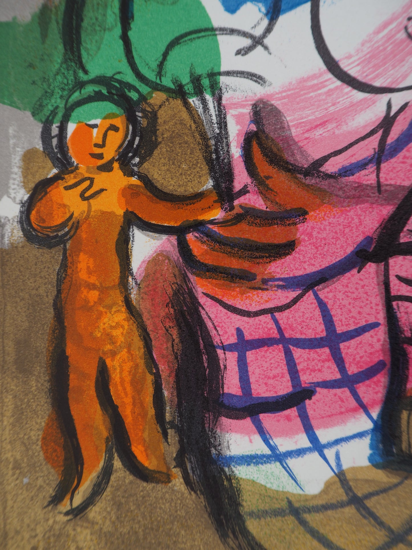 Marc CHAGALL : Intimité - Lithographie originale