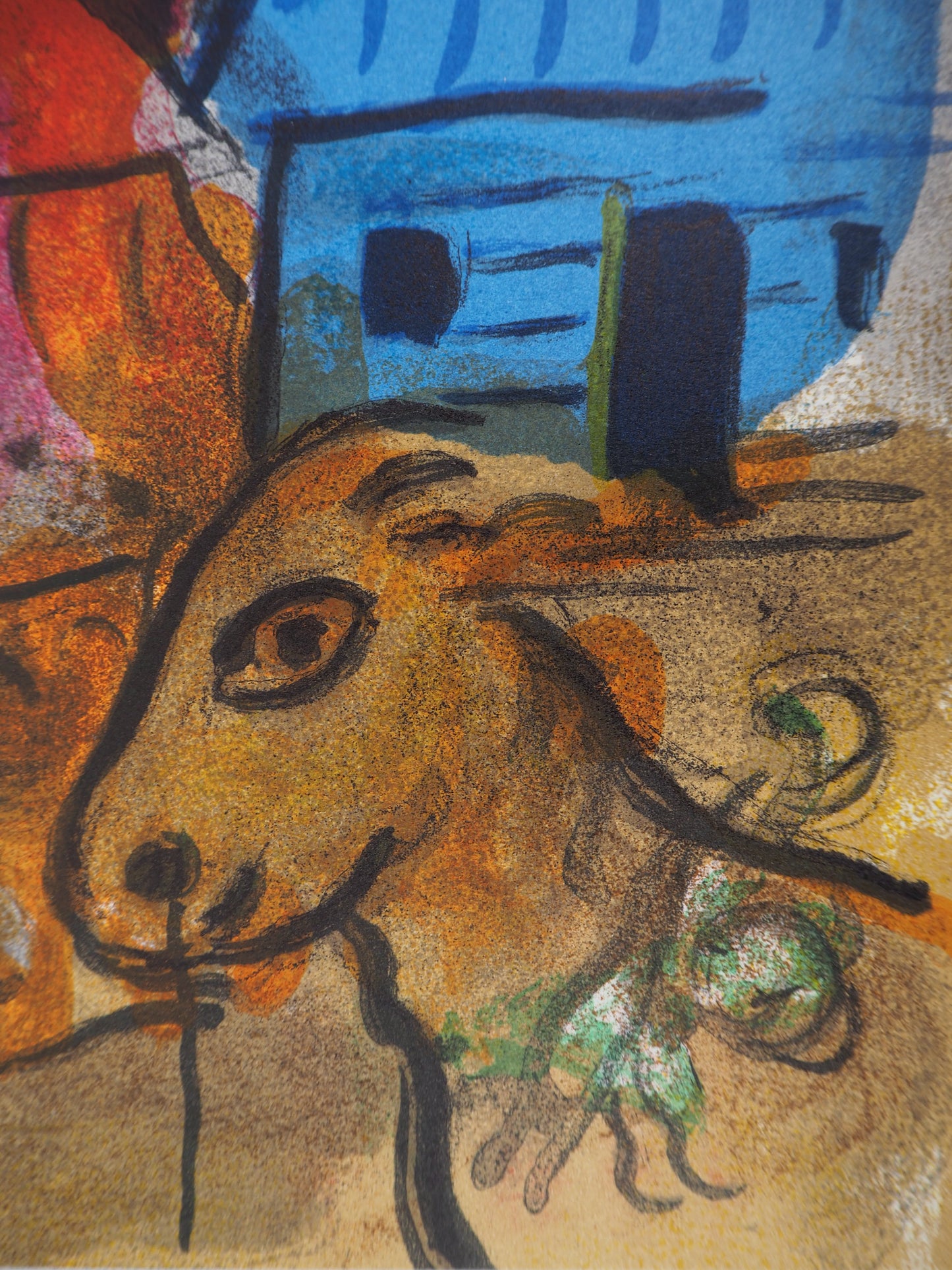 Marc CHAGALL : Intimité - Lithographie originale