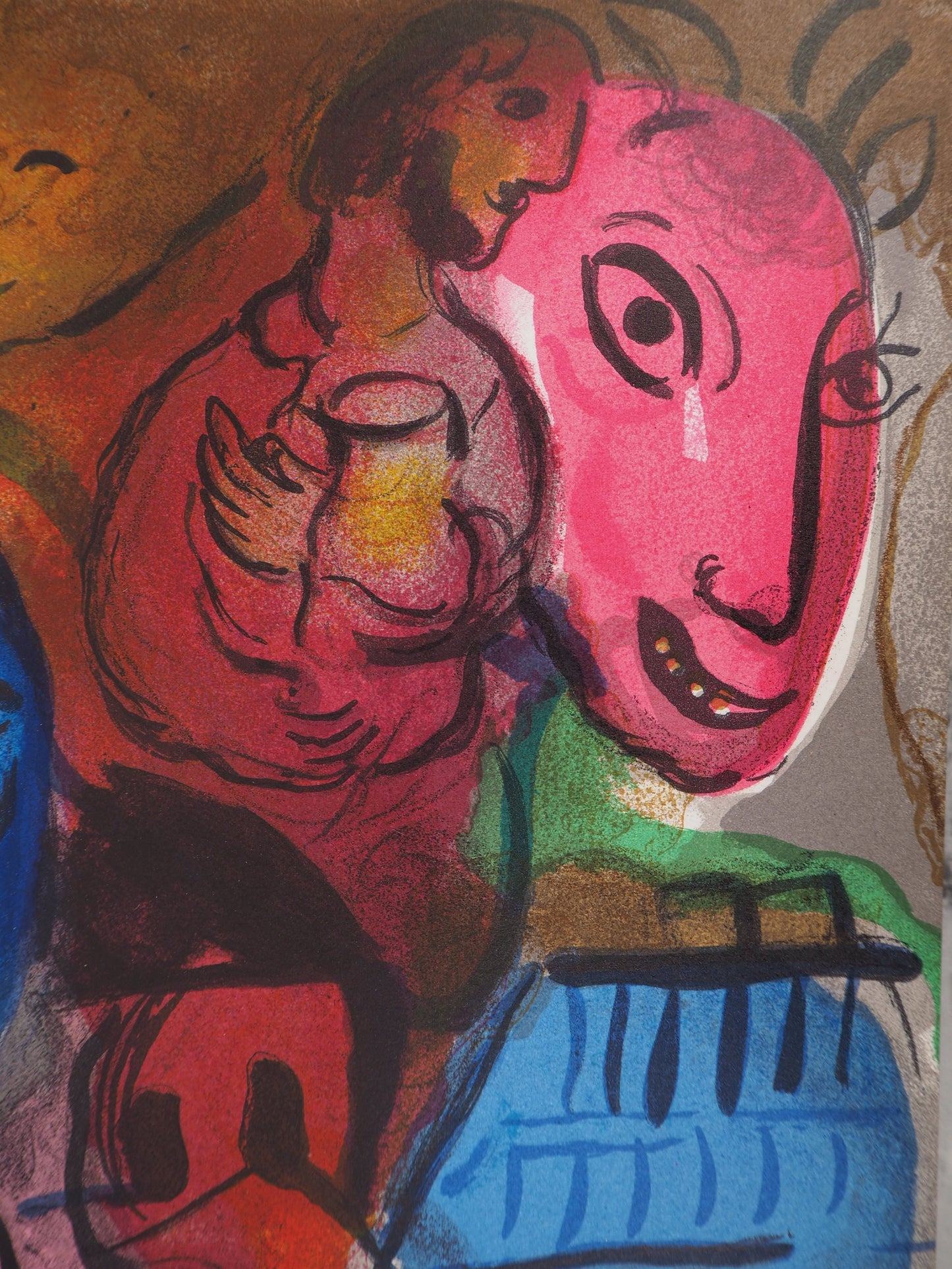 Marc CHAGALL : Intimité - Lithographie originale