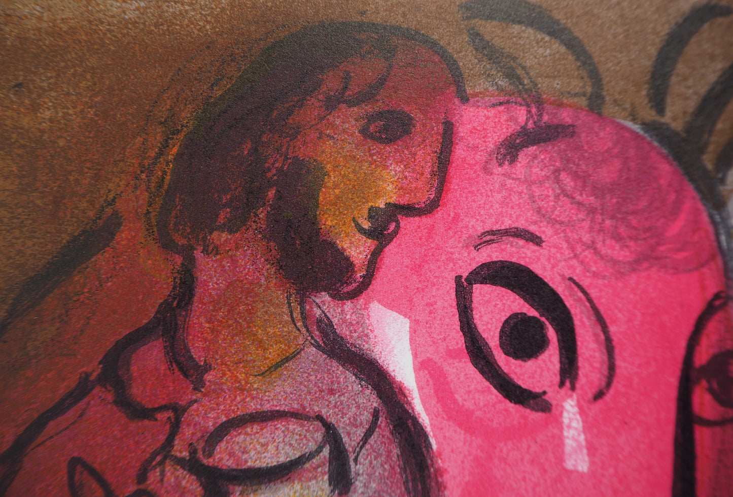 Marc CHAGALL : Intimité - Lithographie originale