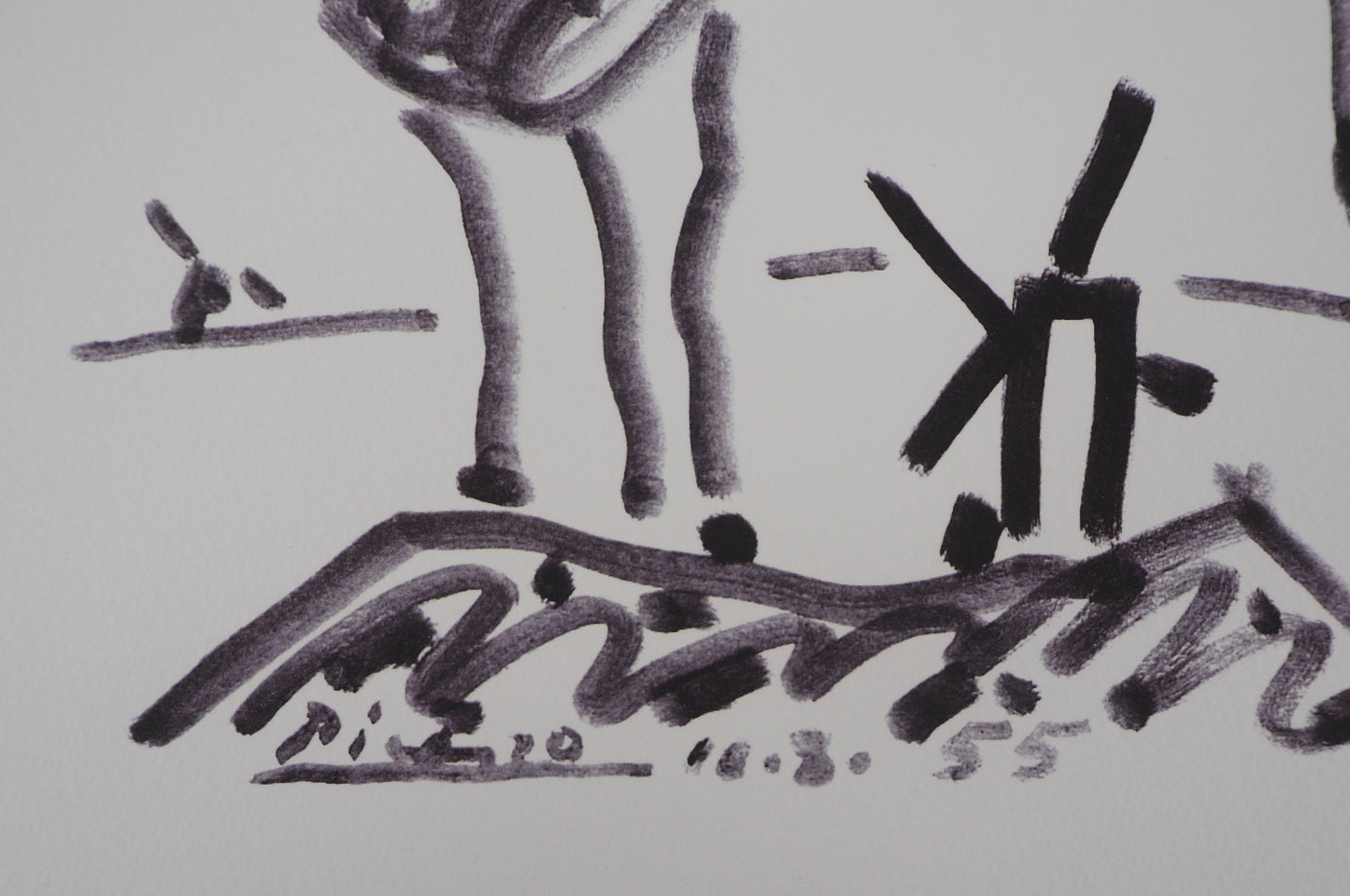 Pablo PICASSO : Don Quichotte - Lithographie signée