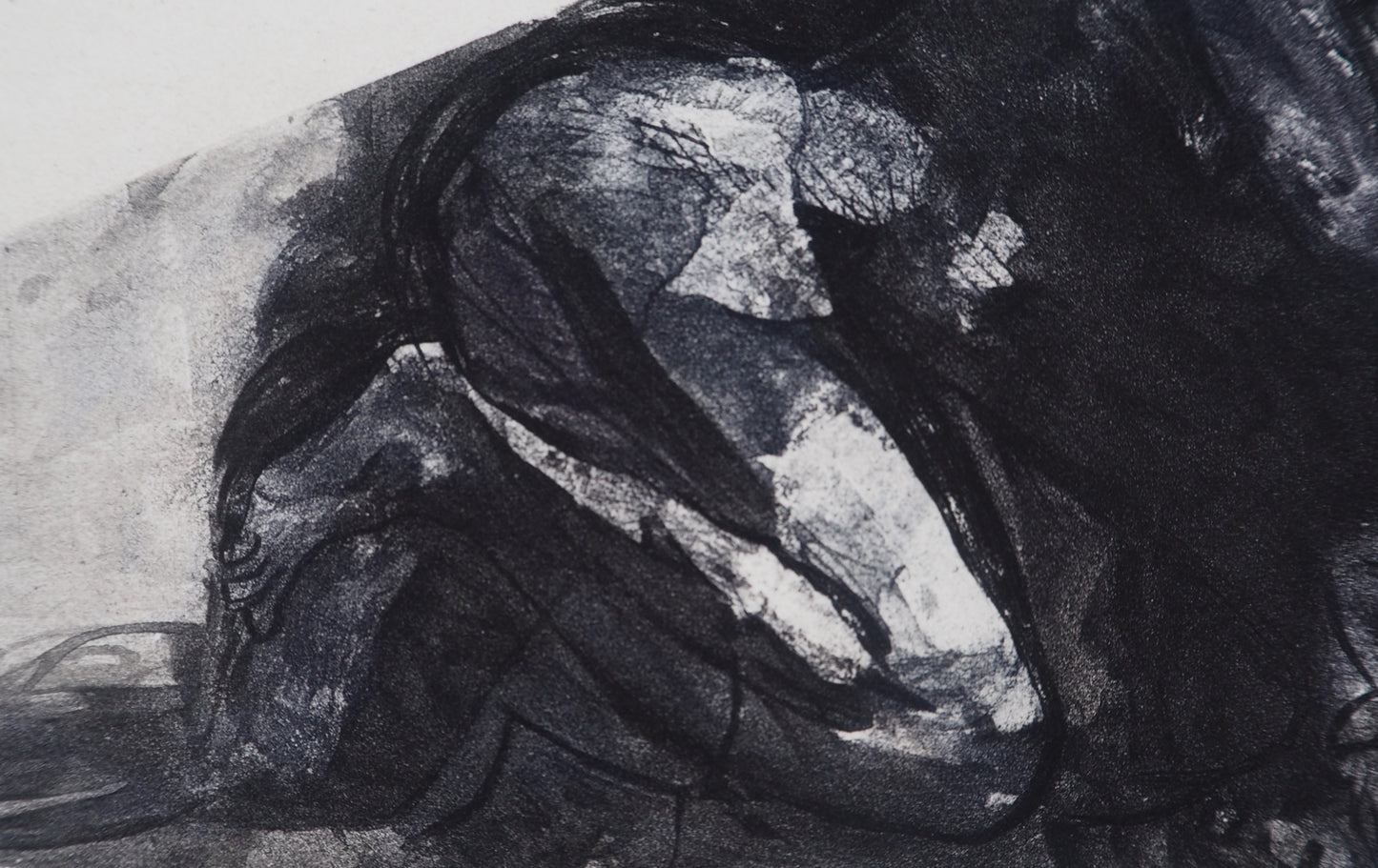 Auguste RODIN : La nativité - Gravure