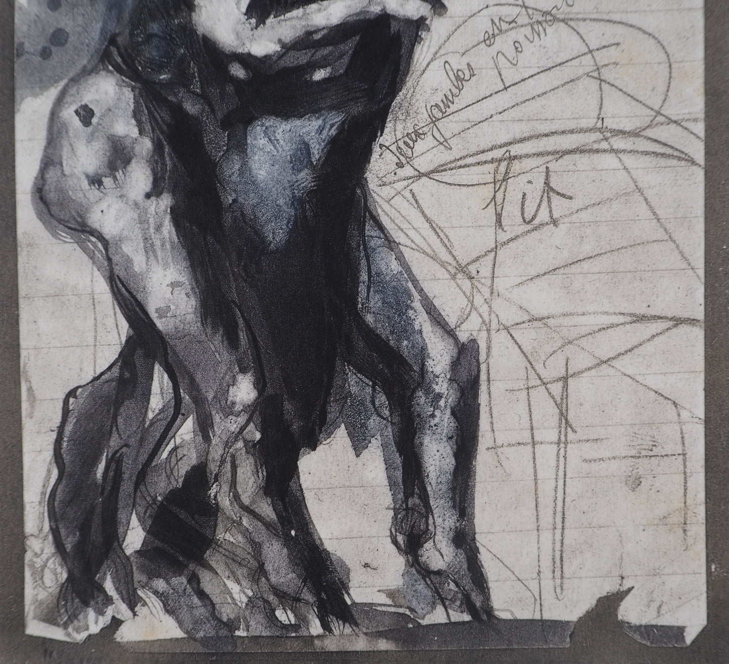 Auguste RODIN : La luxure - Gravure