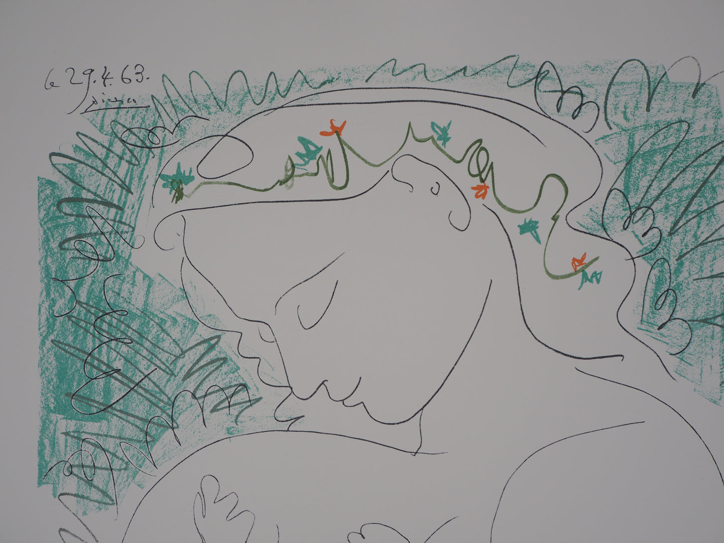 Pablo PICASSO : Grande Maternité - Lithographie signée