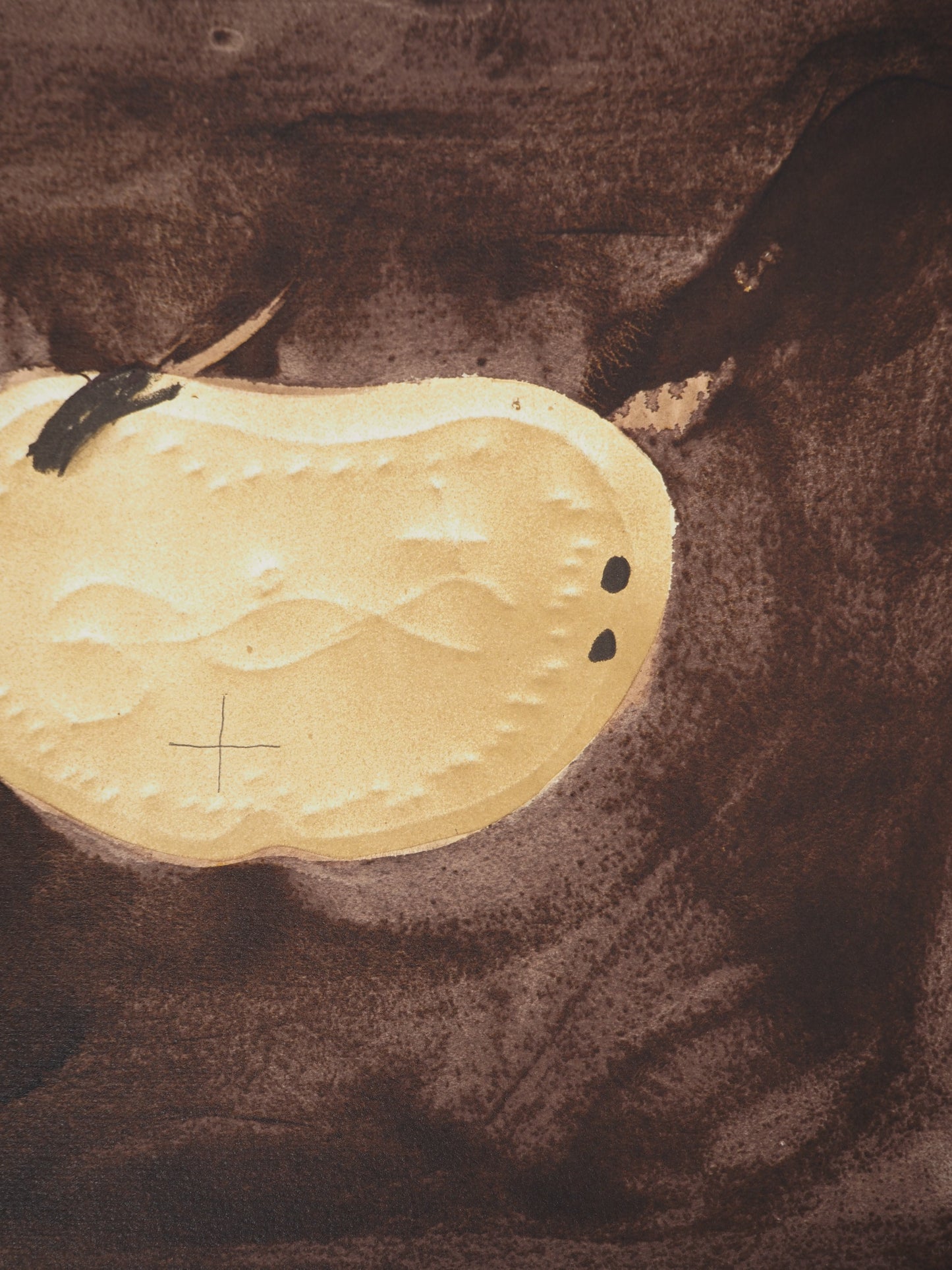 Antoni TAPIES : Pectoral - Lithographie signée