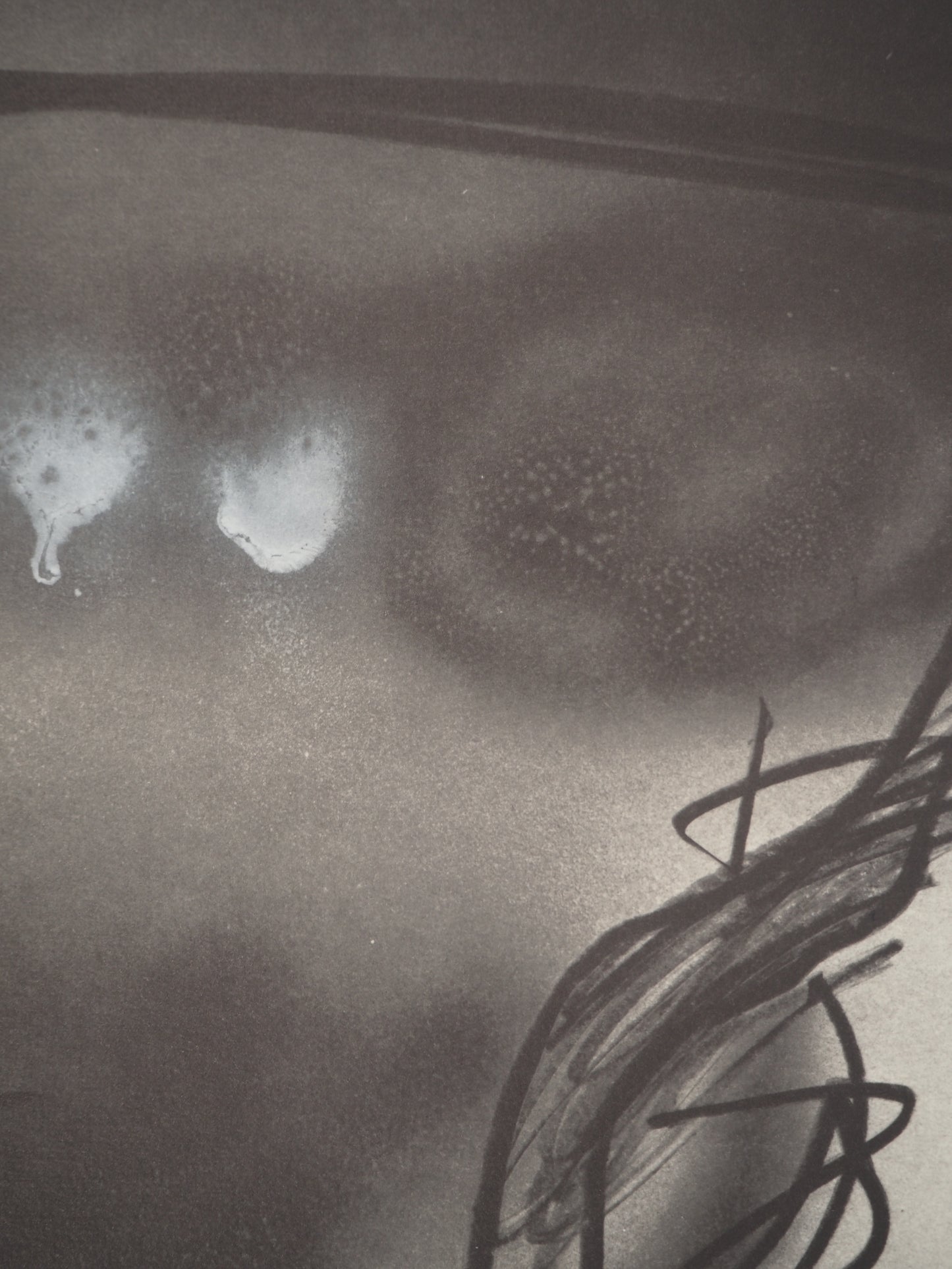 Antoni TAPIES : Ciel nuageux - Lithographie signée