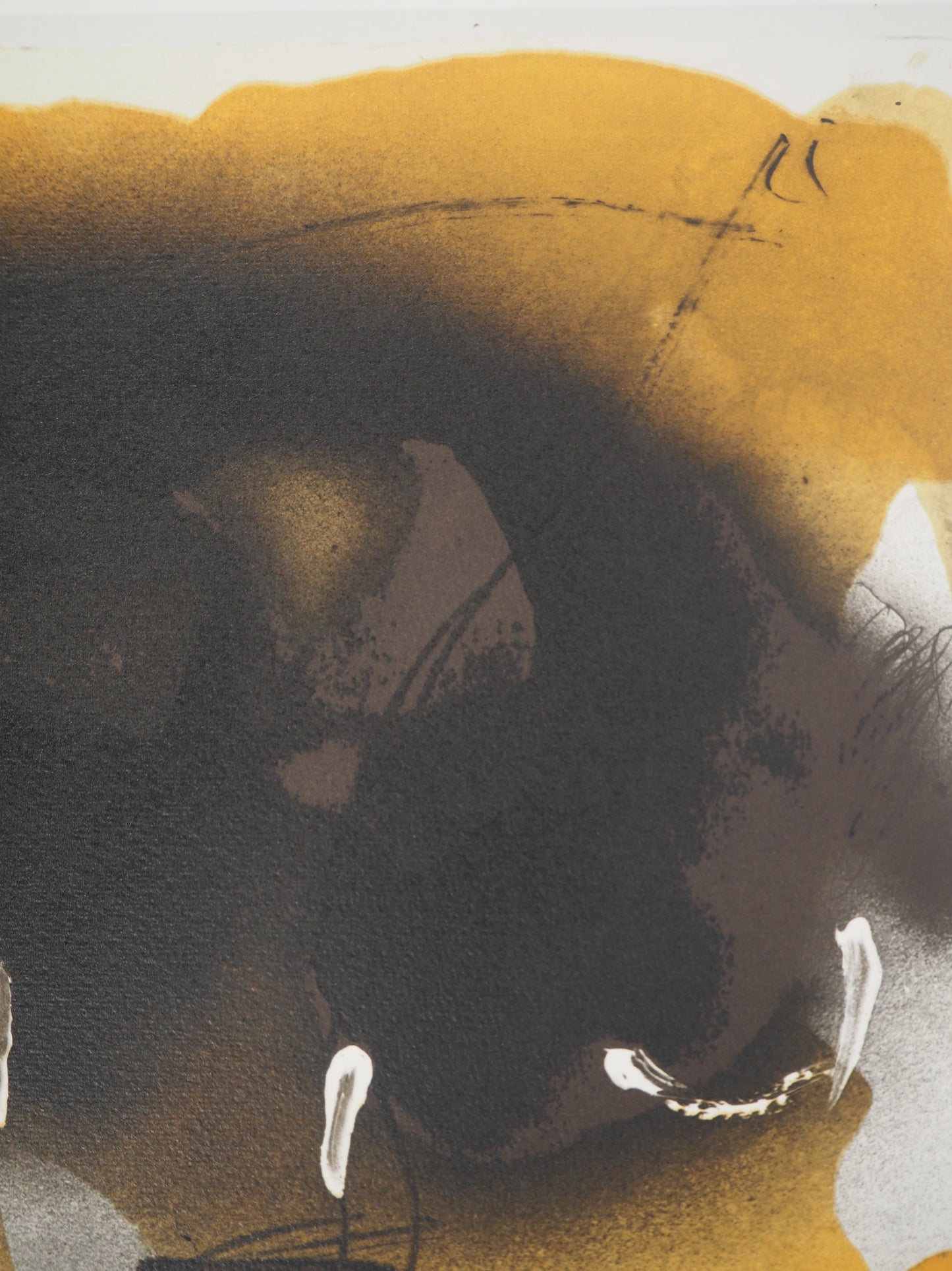 Antoni TAPIES : Composition à la balançoire - Lithographie signée