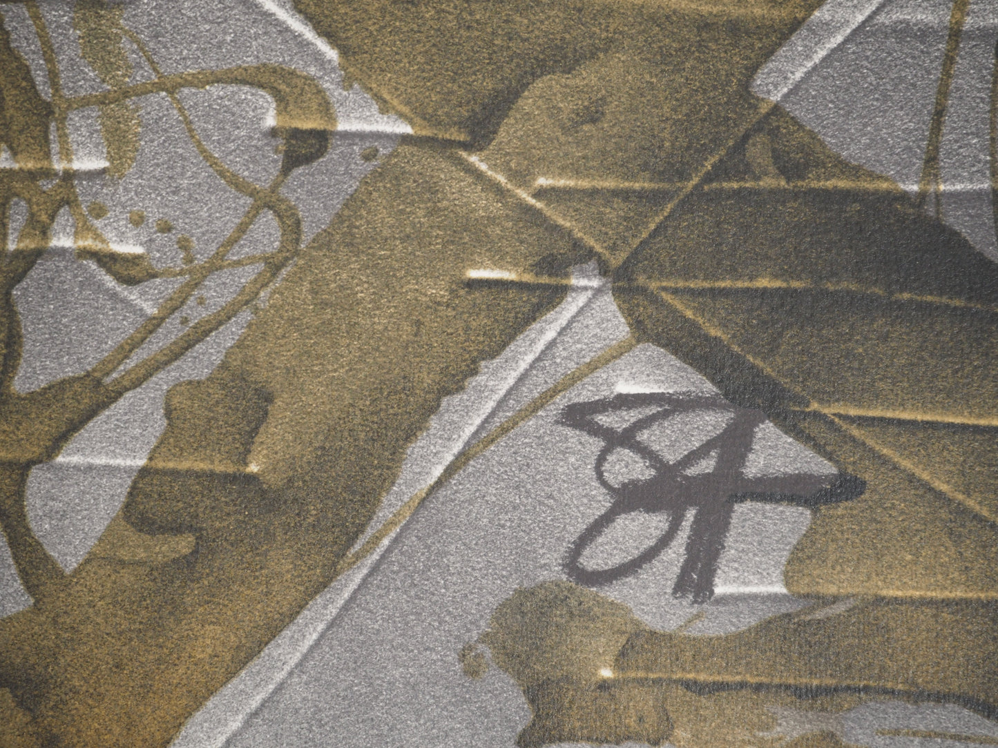 Antoni TAPIES : Composition alphabétique - Lithographie signée