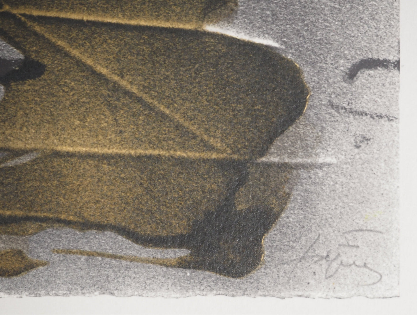 Antoni TAPIES : Composition alphabétique - Lithographie signée