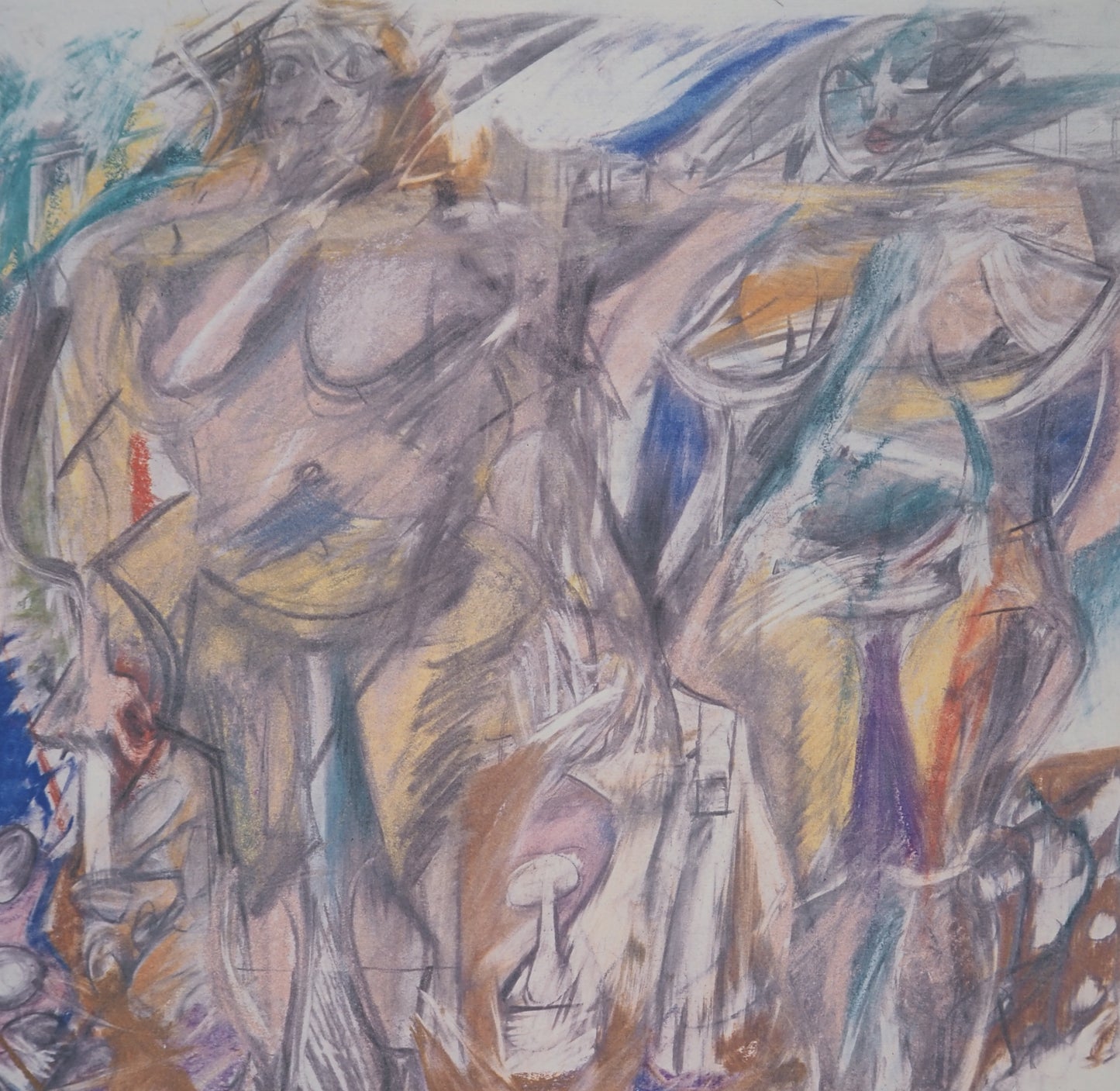 Willem DE KOONING : Deux femmes - Lithographie signée