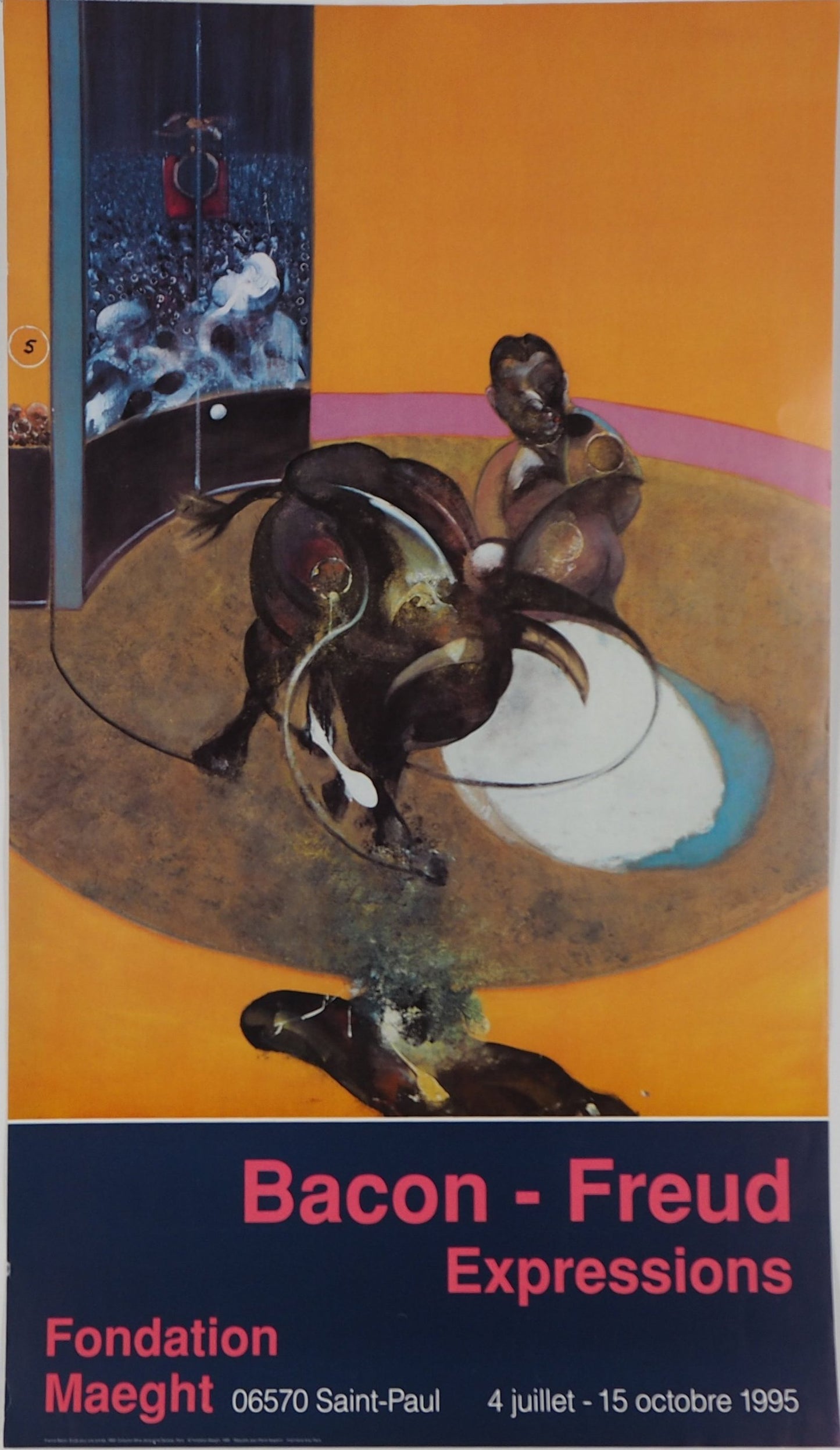 Francis BACON : Etude de corrida - Affiche originale