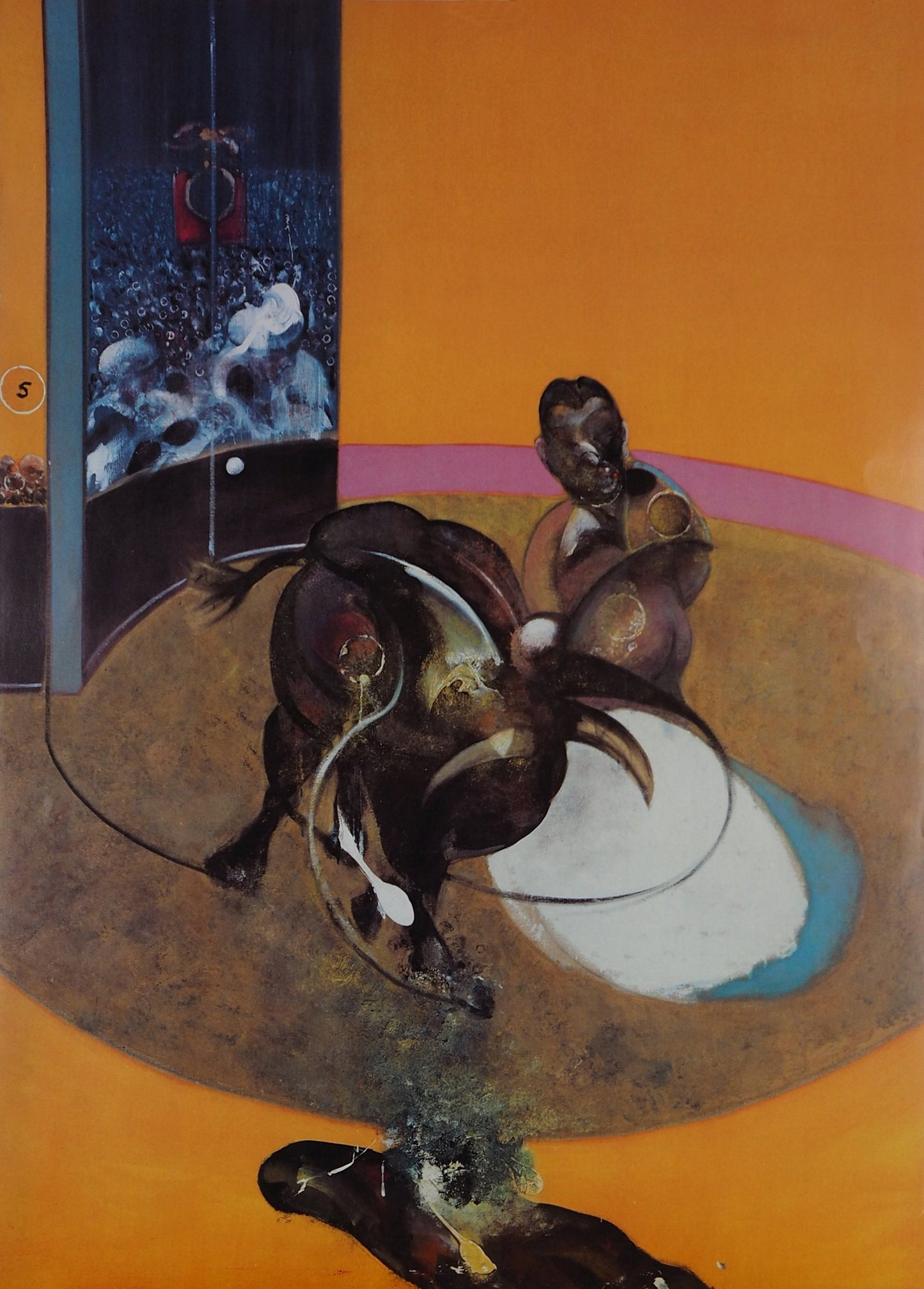 Francis BACON : Etude de corrida - Affiche originale