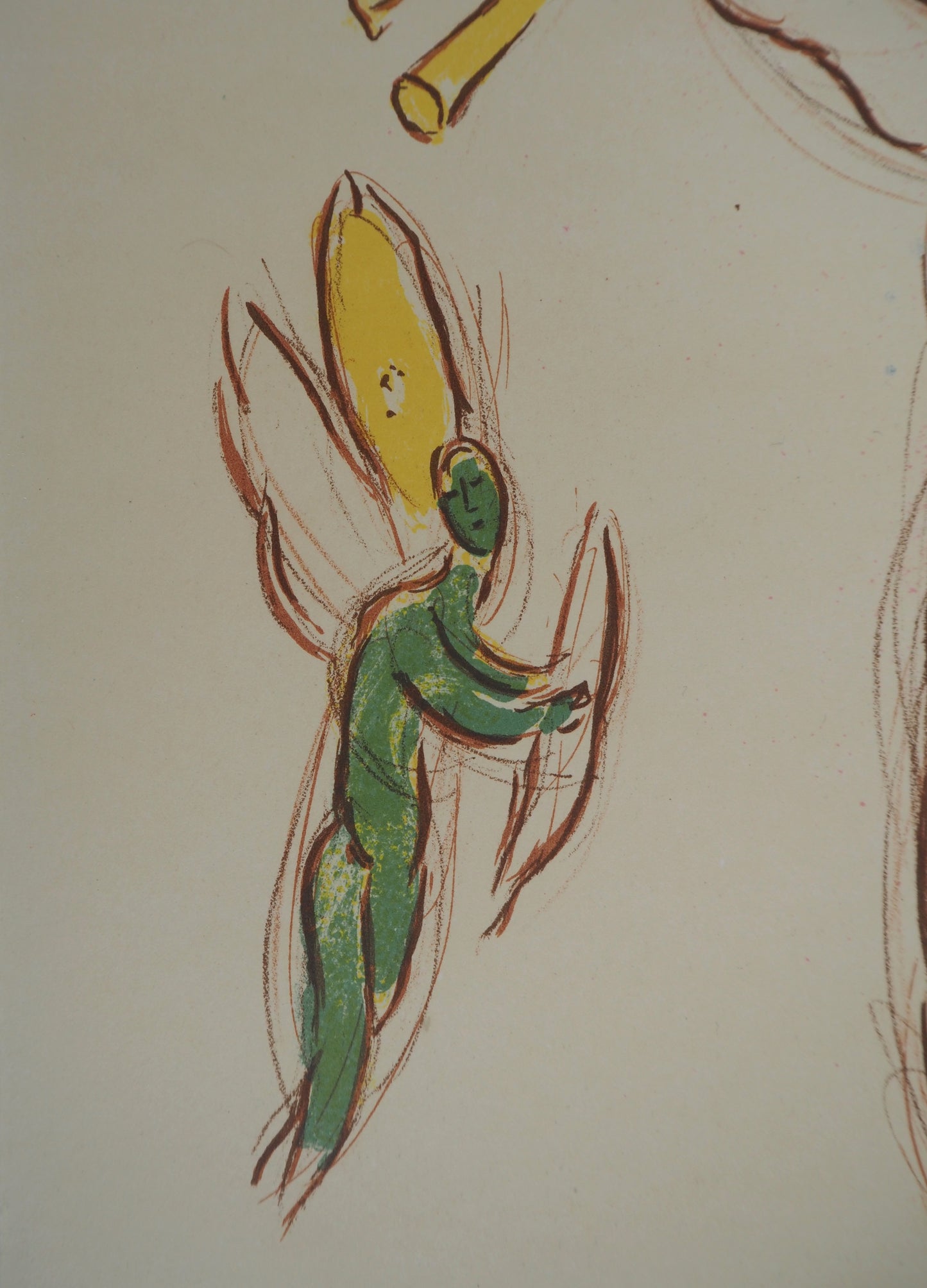 Marc CHAGALL : Daphnis et Chloé - Lithographie originale