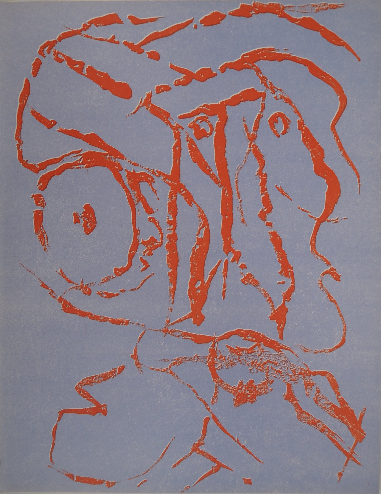 Pierre ALECHINSKY : Composition - Lithographie originale