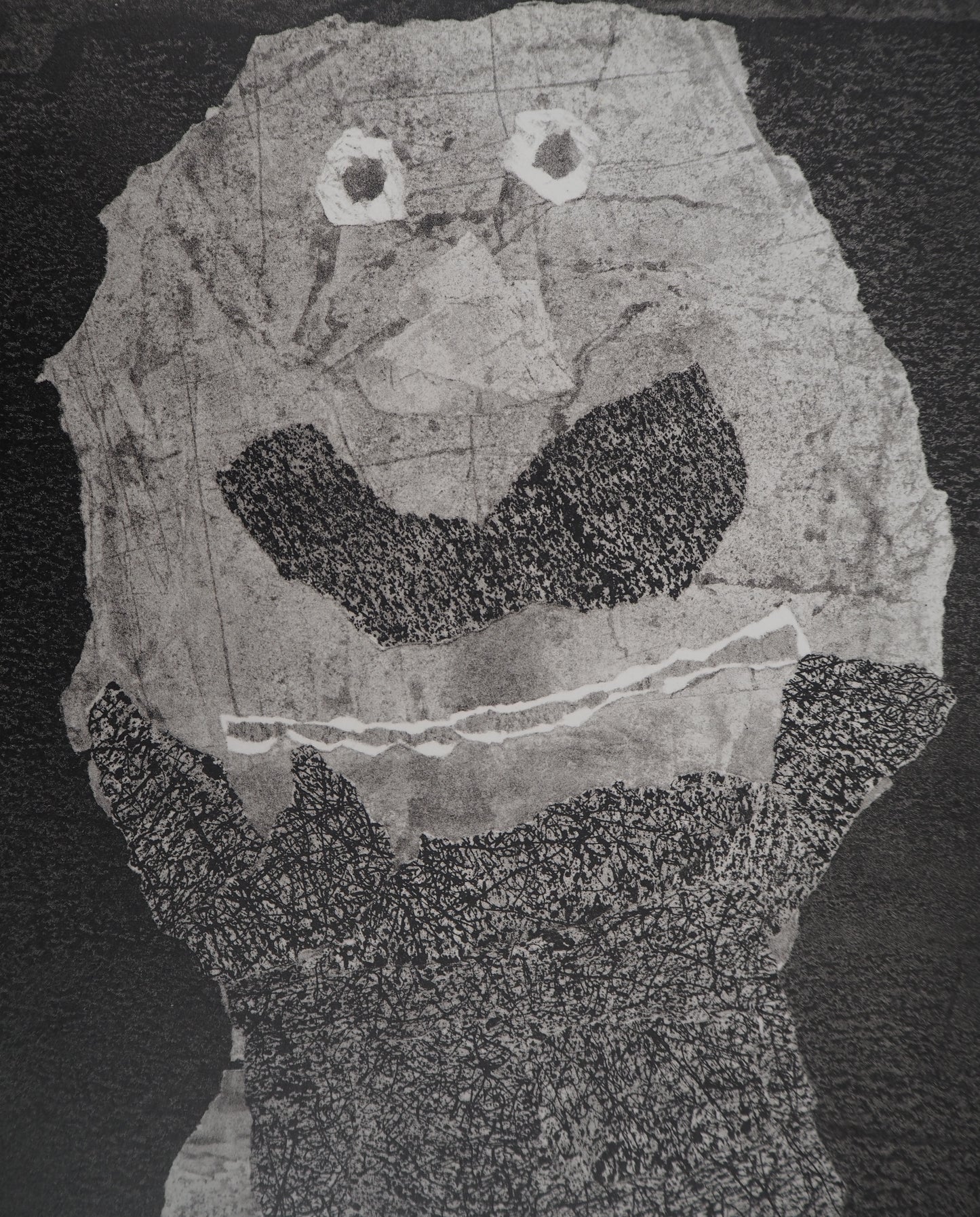 Jean DUBUFFET : Barbe des perplexités - Pochoir signé