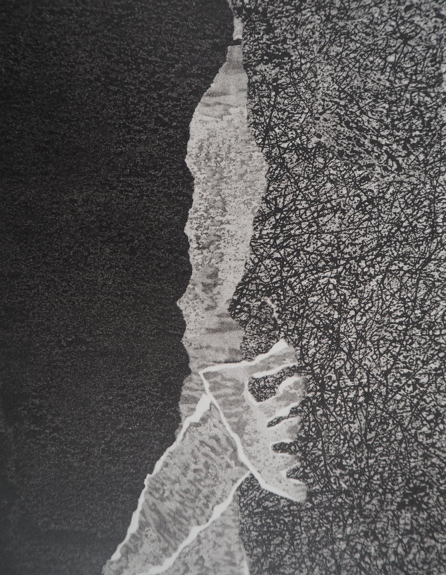 Jean DUBUFFET : Barbe des perplexités - Pochoir signé