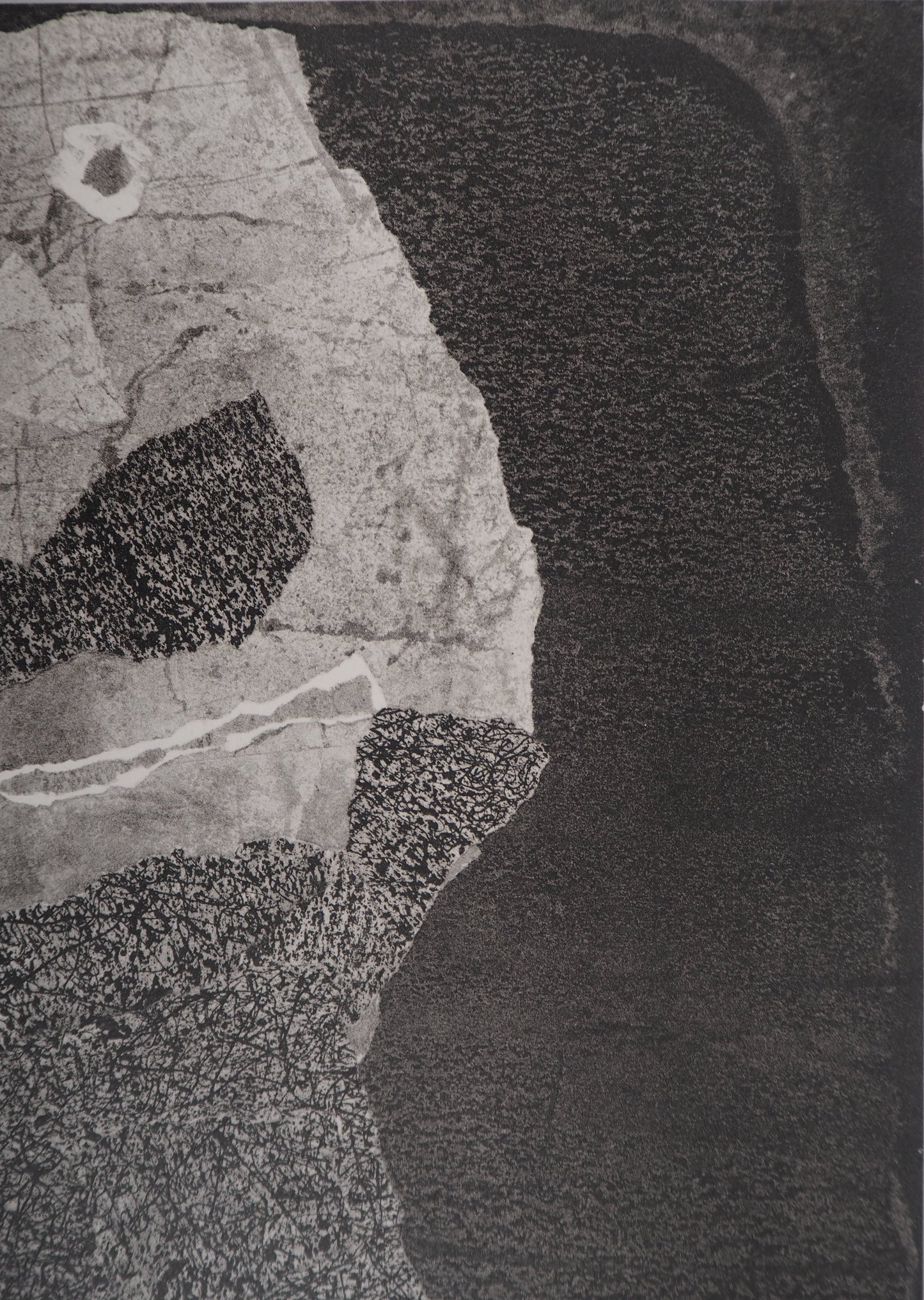 Jean DUBUFFET : Barbe des perplexités - Pochoir signé