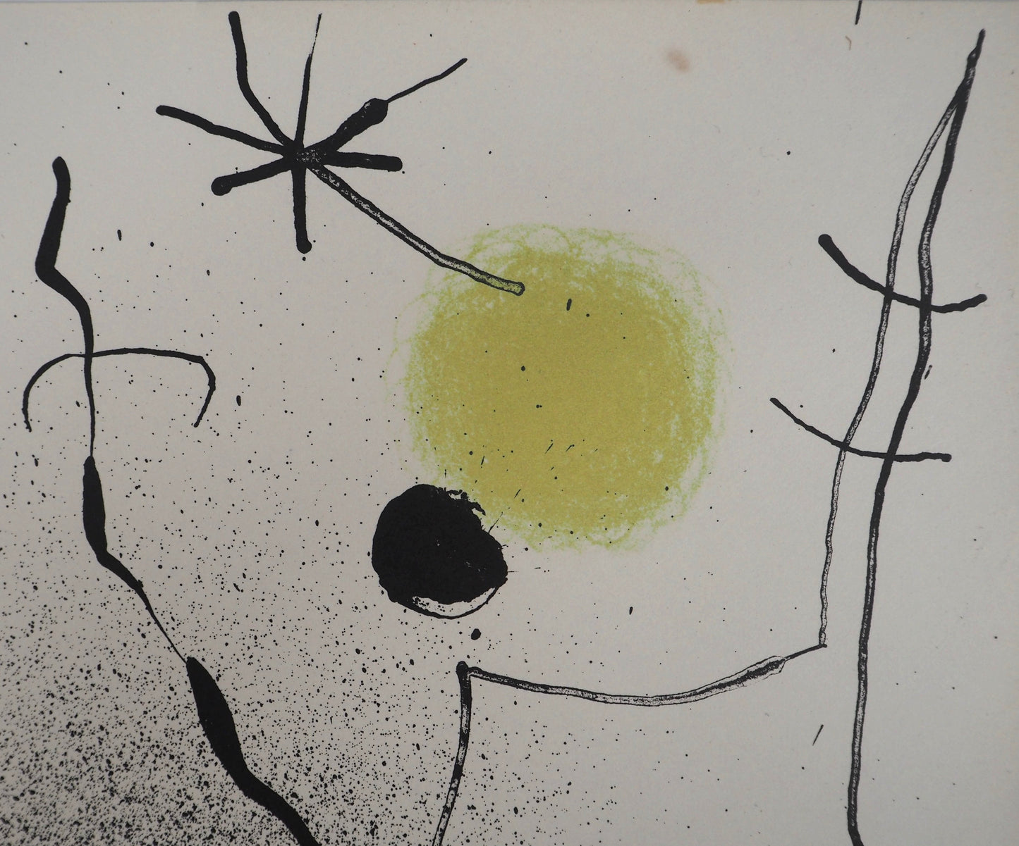 Joan MIRO : Bouquet de rêves pour Leïla - Lithographie originale