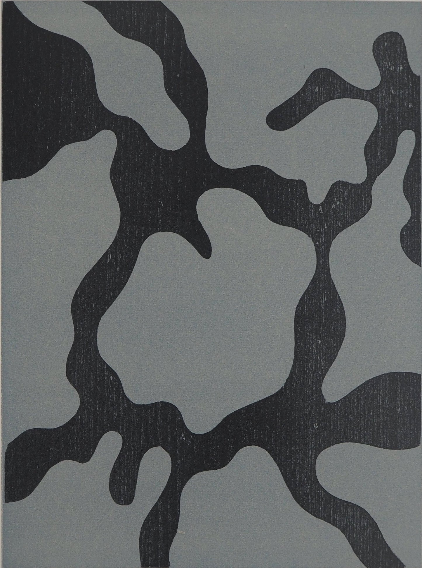 Jean ARP : Relief - Bois gravé original