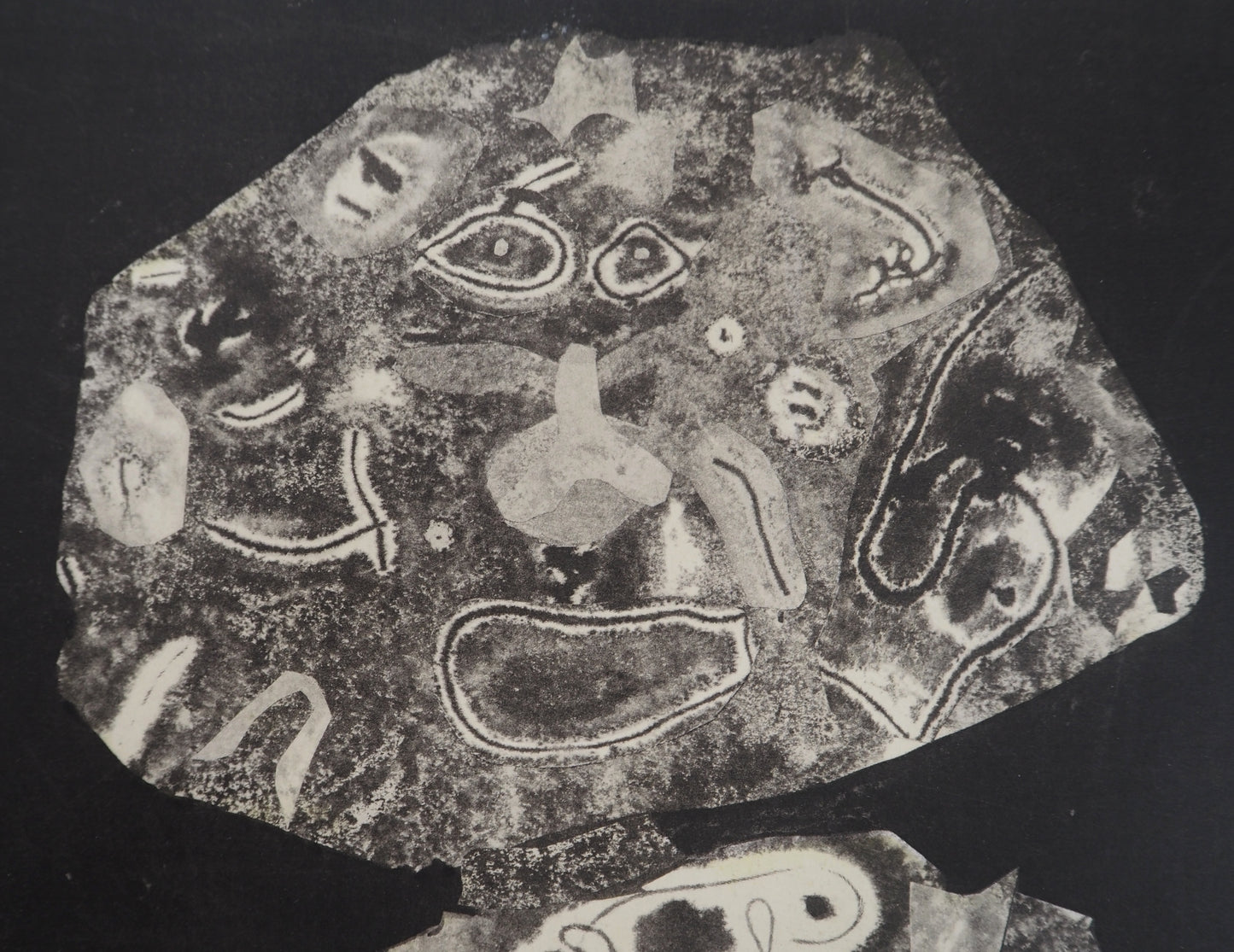 Jean DUBUFFET : Jeune homme - Pochoir signé
