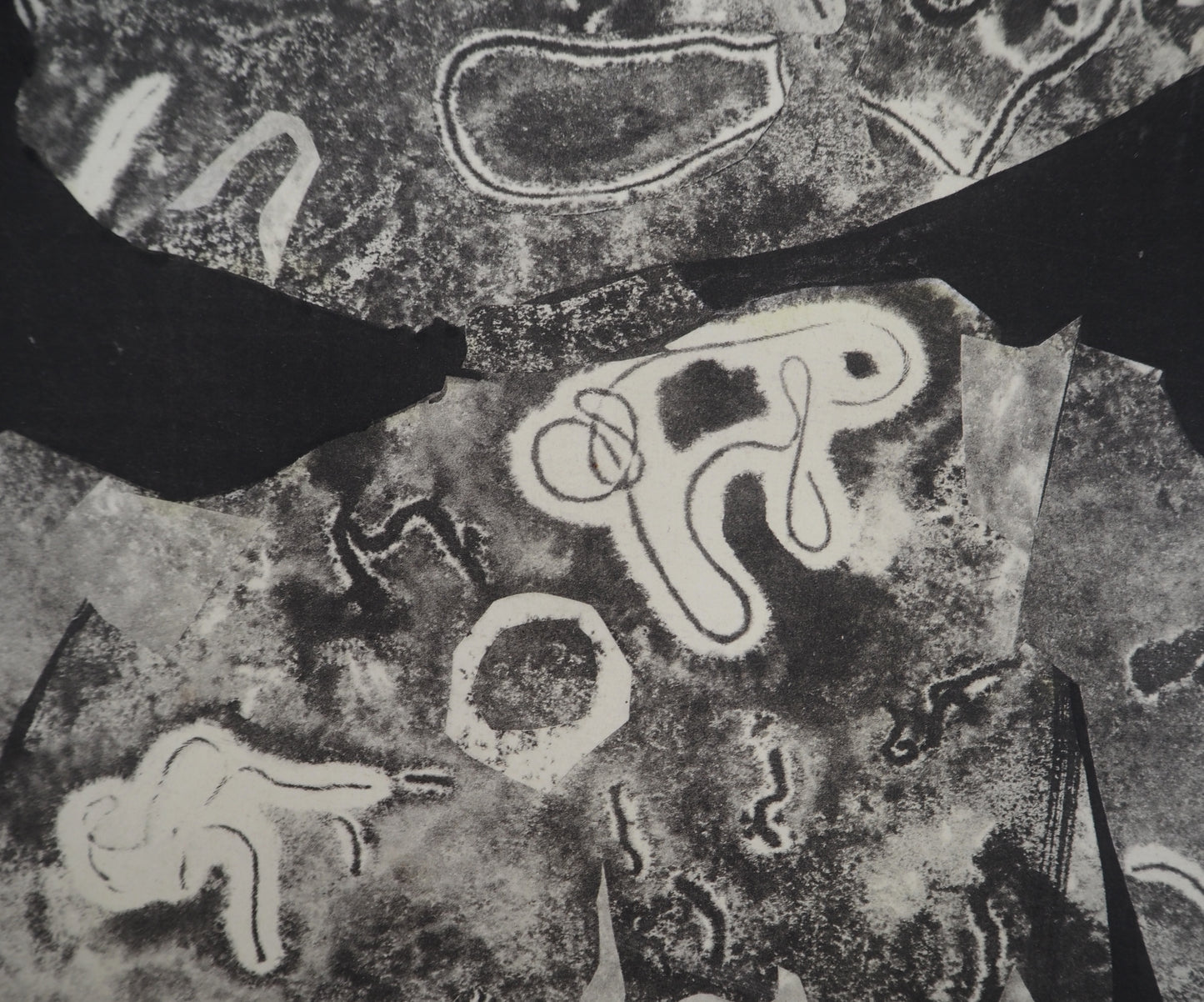 Jean DUBUFFET : Jeune homme - Pochoir signé