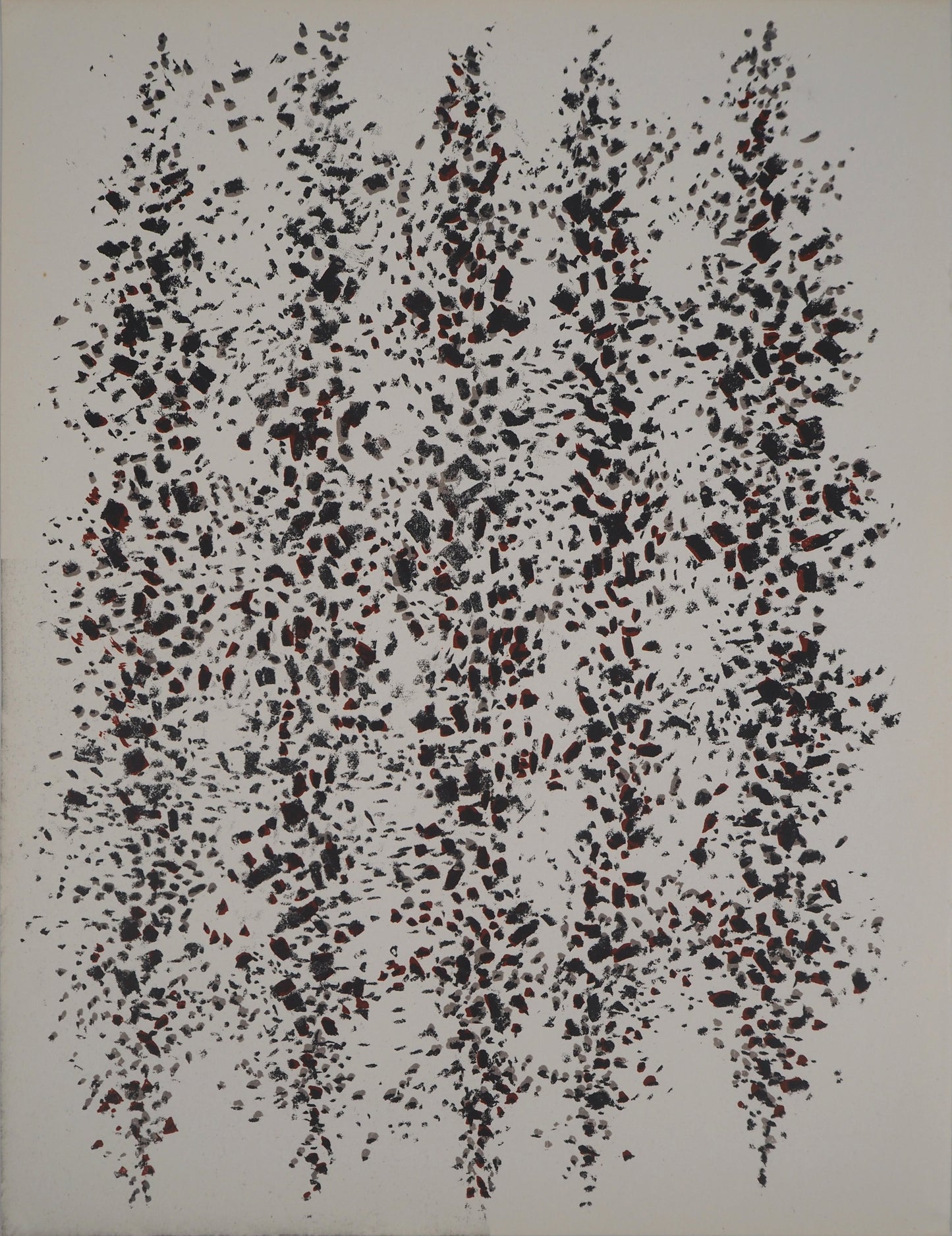 Mark TOBEY : Composition abstraite - Lithographie originale