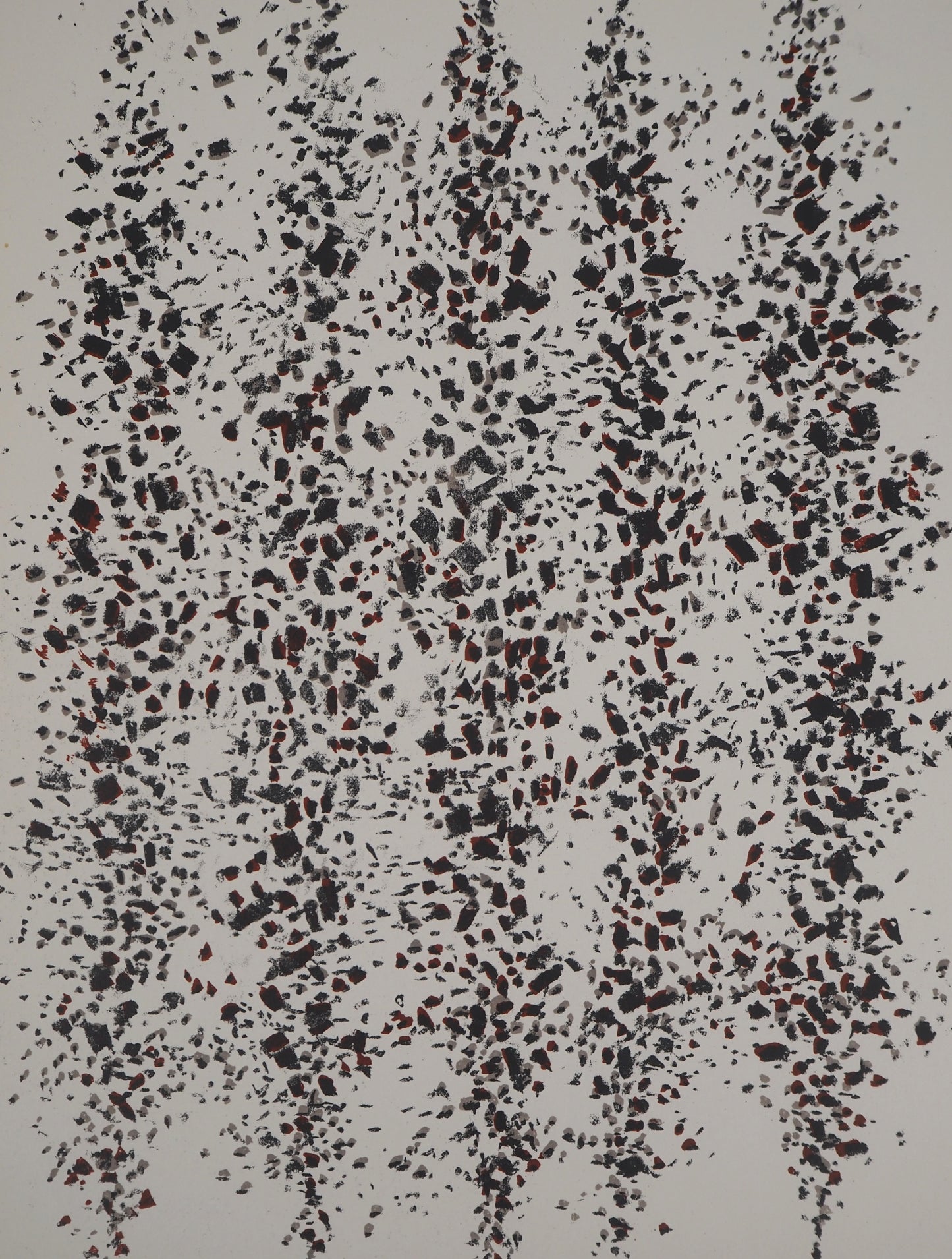 Mark TOBEY : Composition abstraite - Lithographie originale
