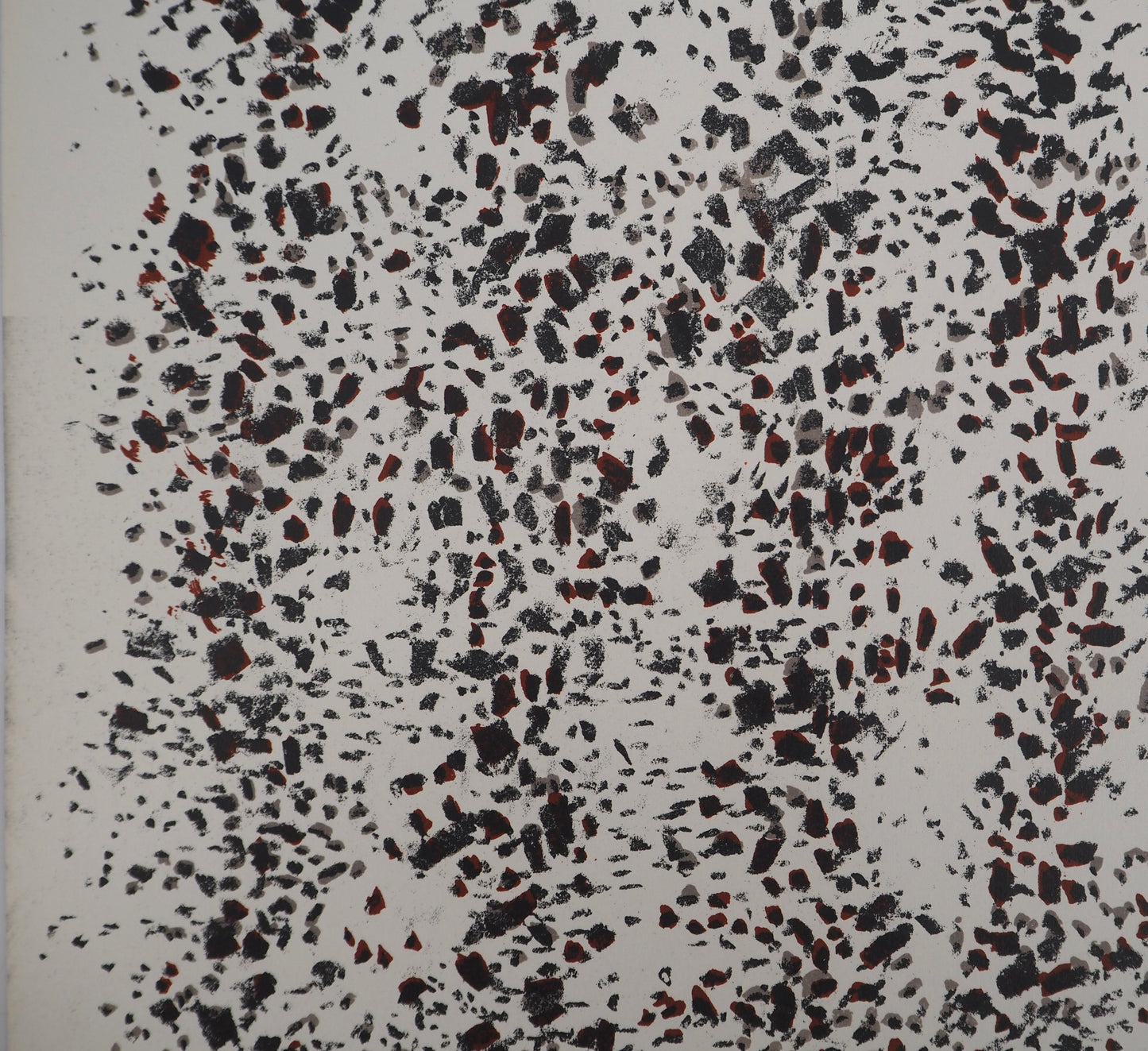 Mark TOBEY : Composition abstraite - Lithographie originale