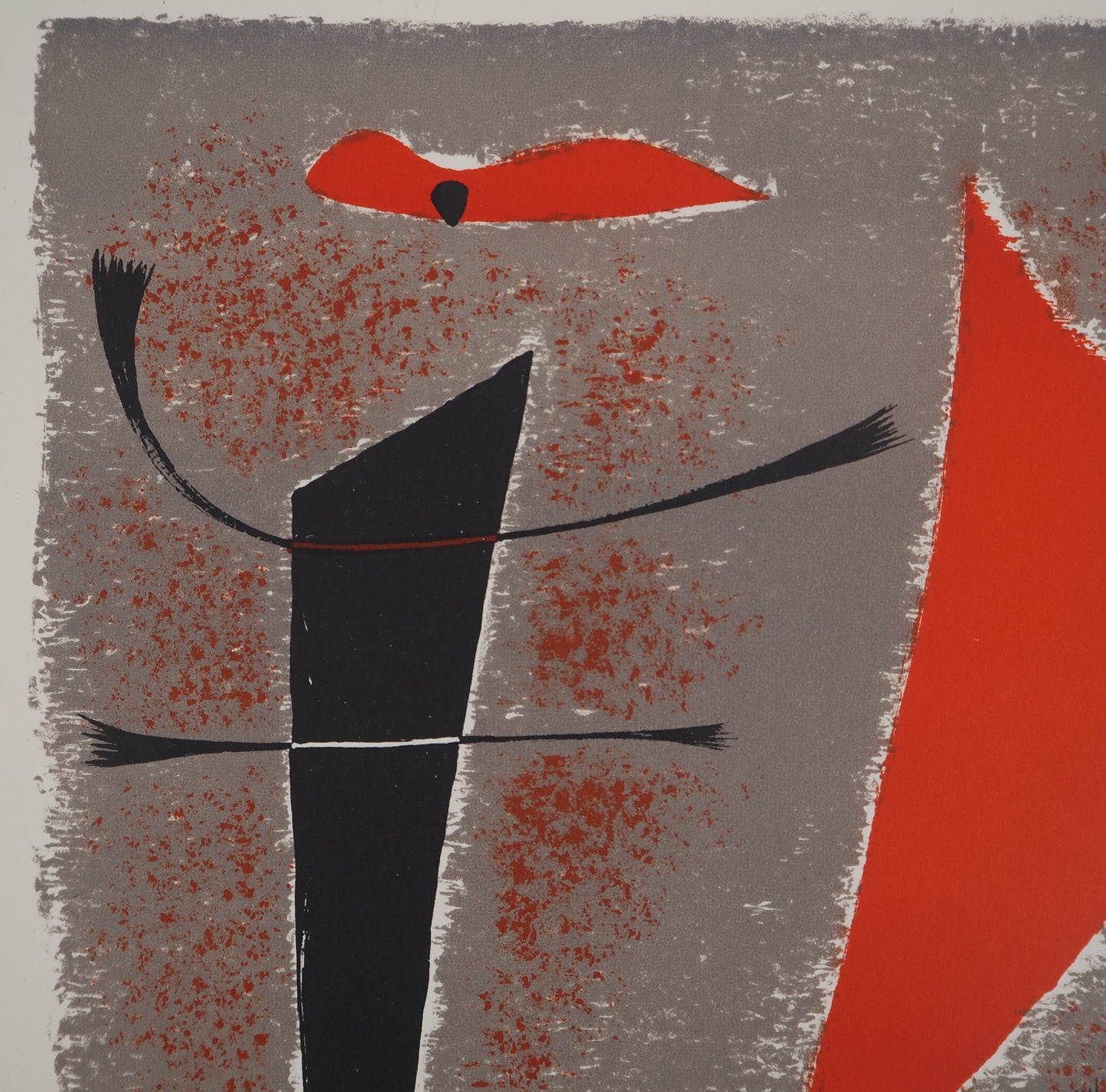 Gustave SINGIER : Composition abstraite - Lithographie originale