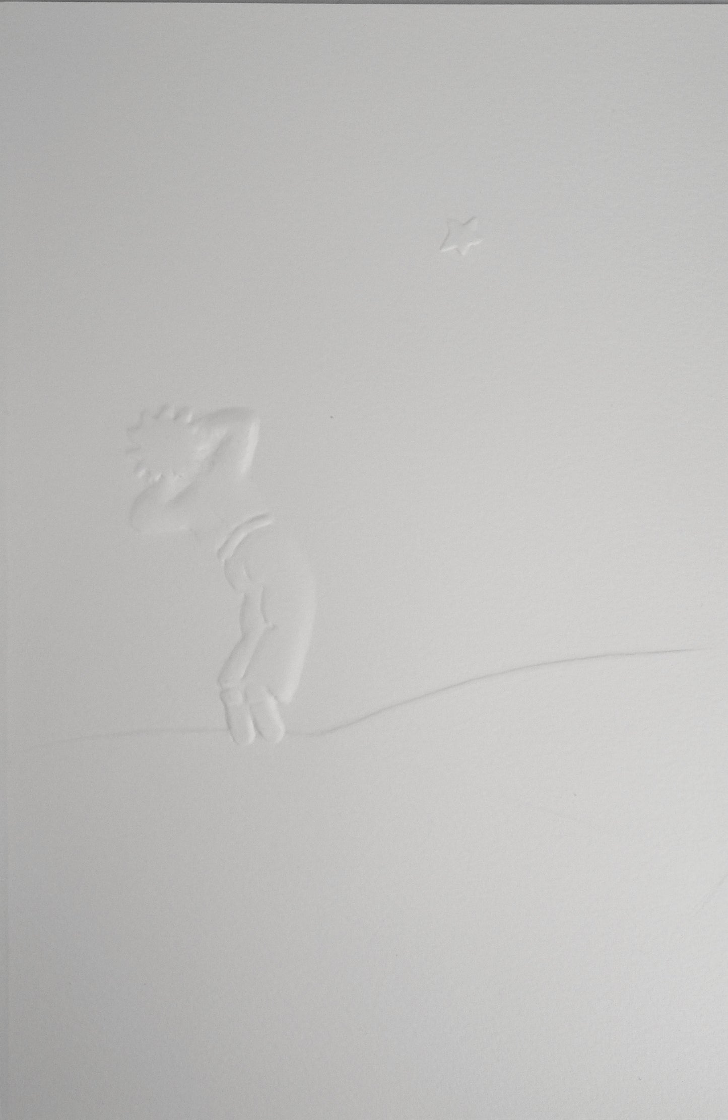 Antoine DE SAINT EXUPERY : Le rêve du petit prince - Gravure sur bois