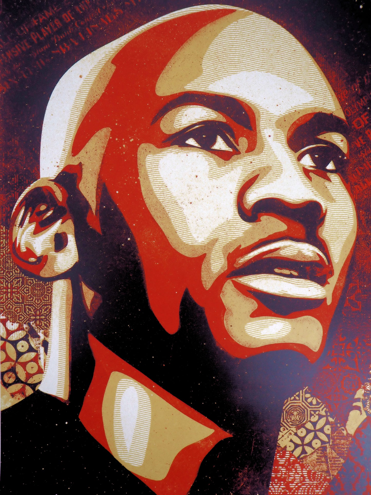 Shepard FAIREY (OBEY) : Michael Jordan - Lithographie originale signée