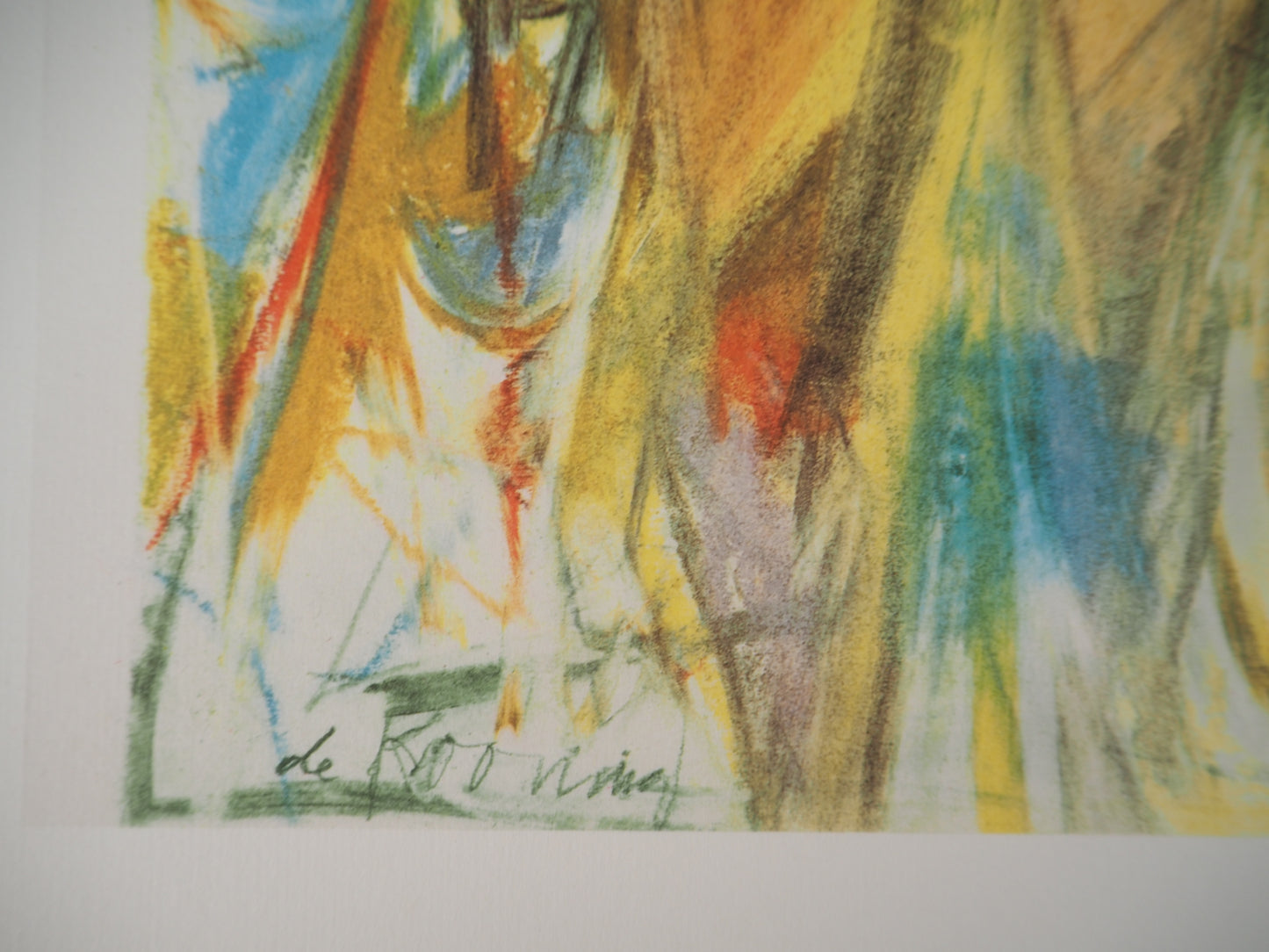 Willem DE KOONING : Femmes nues - Lithographie signée