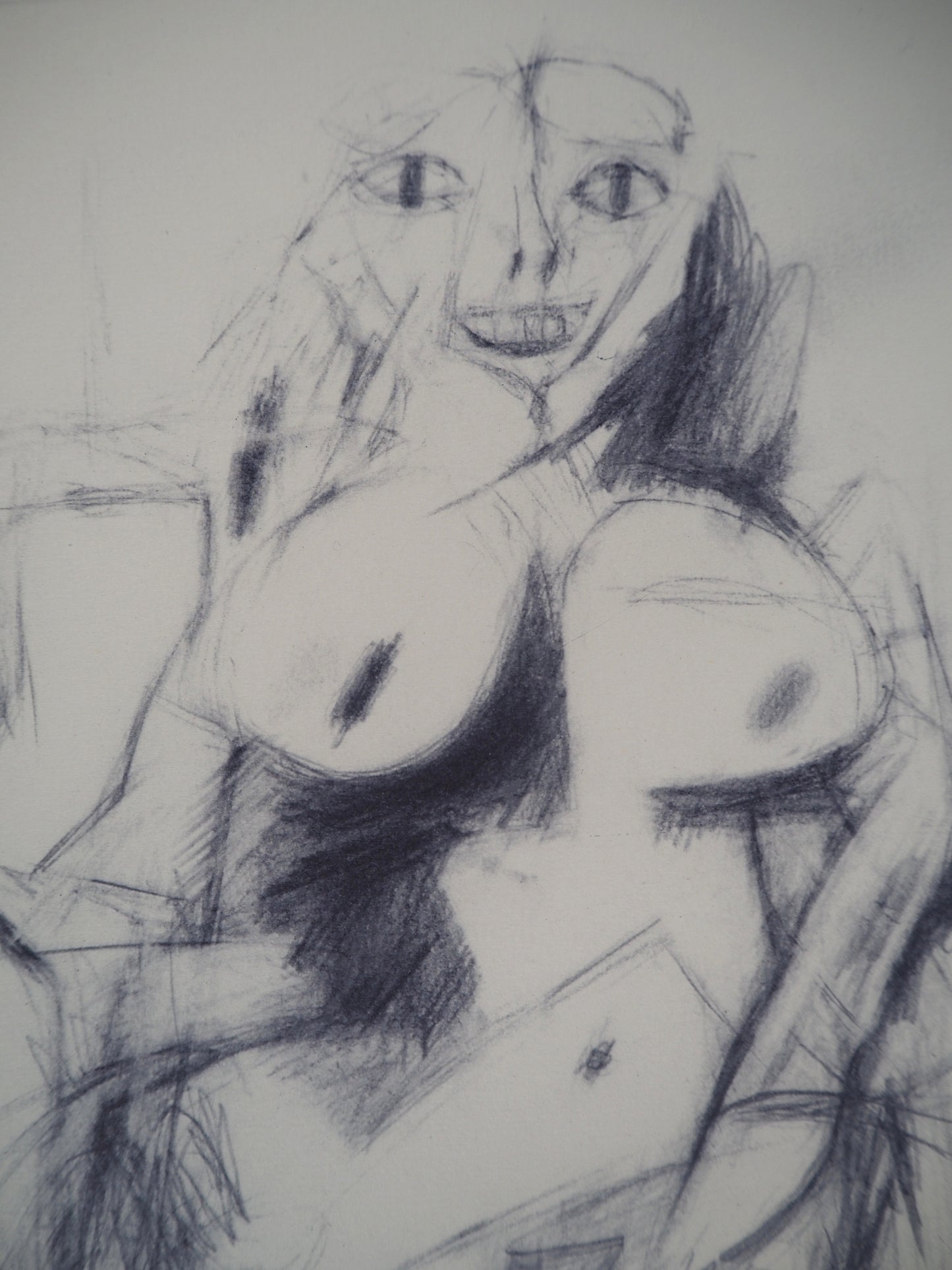 Willem DE KOONING : Nue debout - Lithographie signée