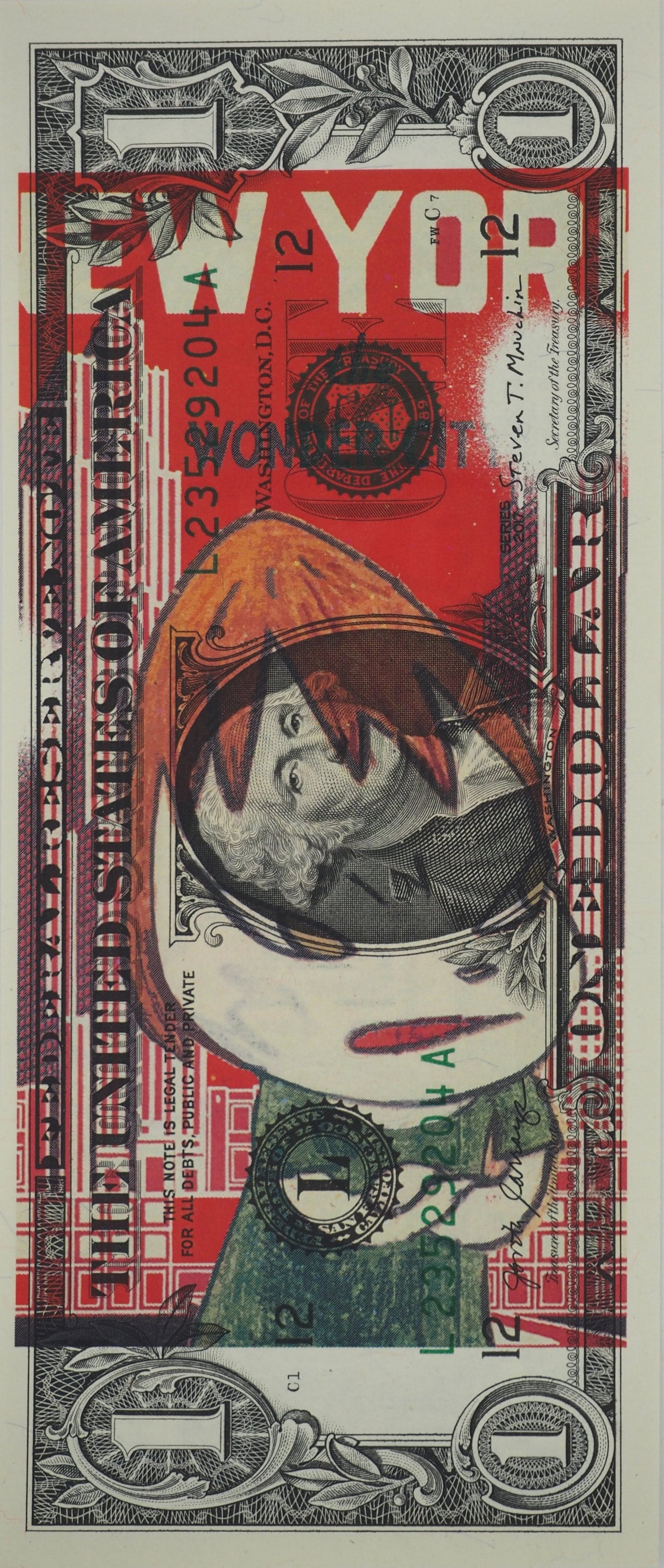 Death NYC : Angry Nara in NY - Sérigraphie originale signée